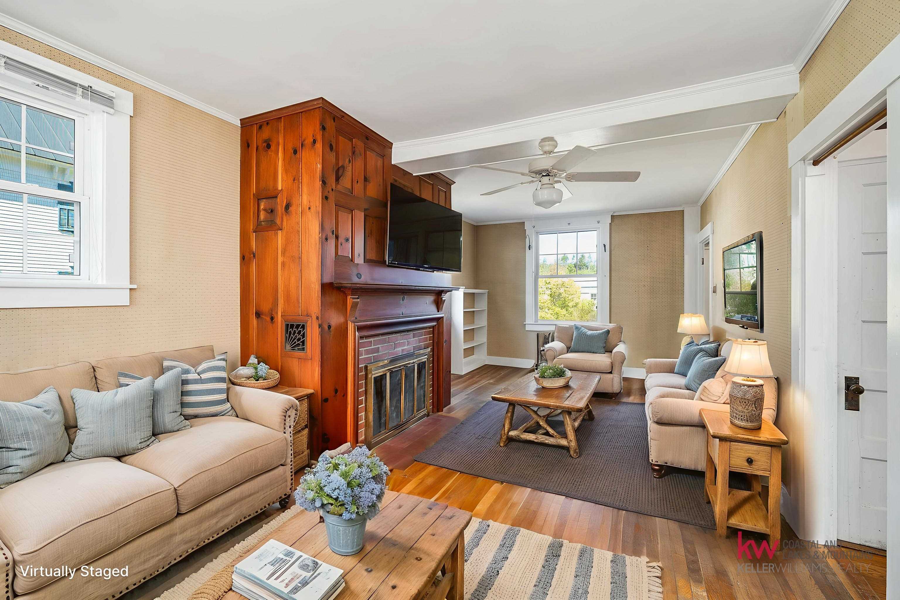 Living Room - Virtually Staged