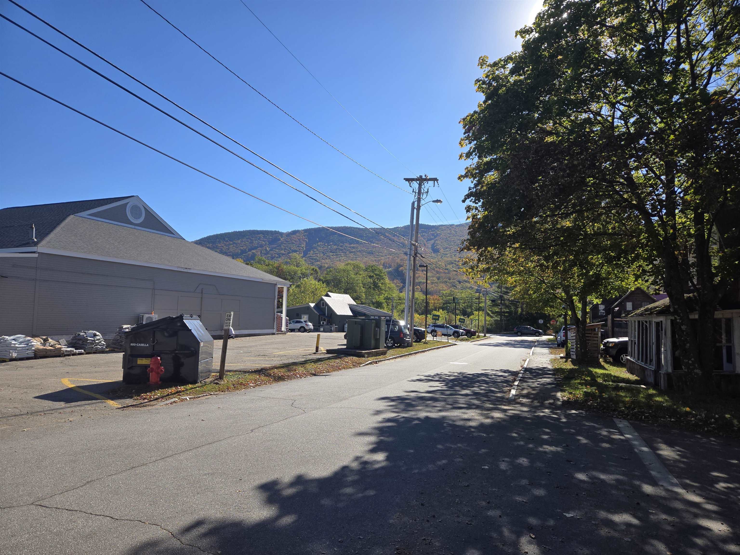 Shopping Plaza across the street