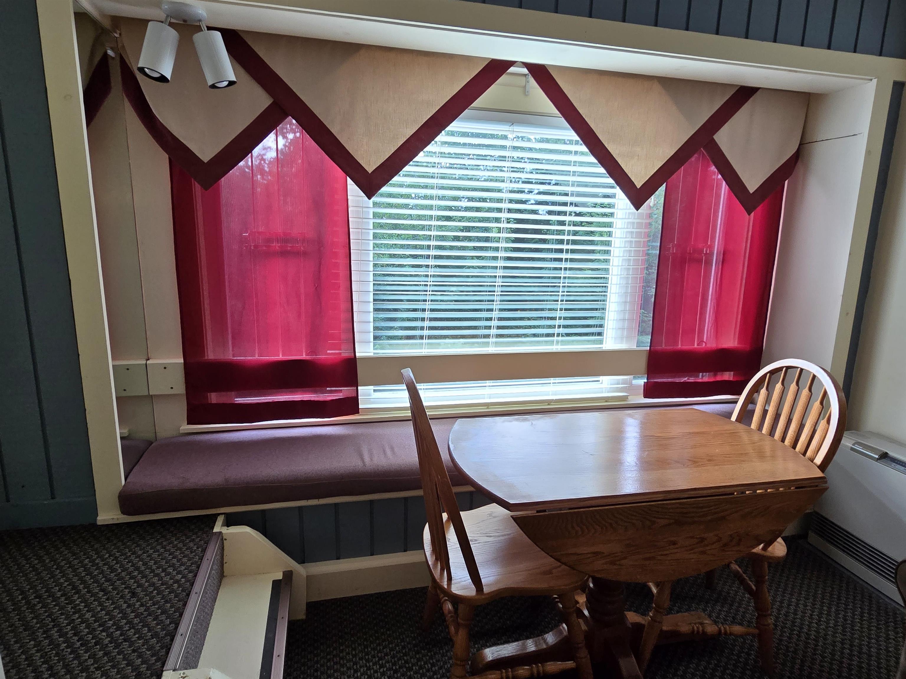 Dining area open concept