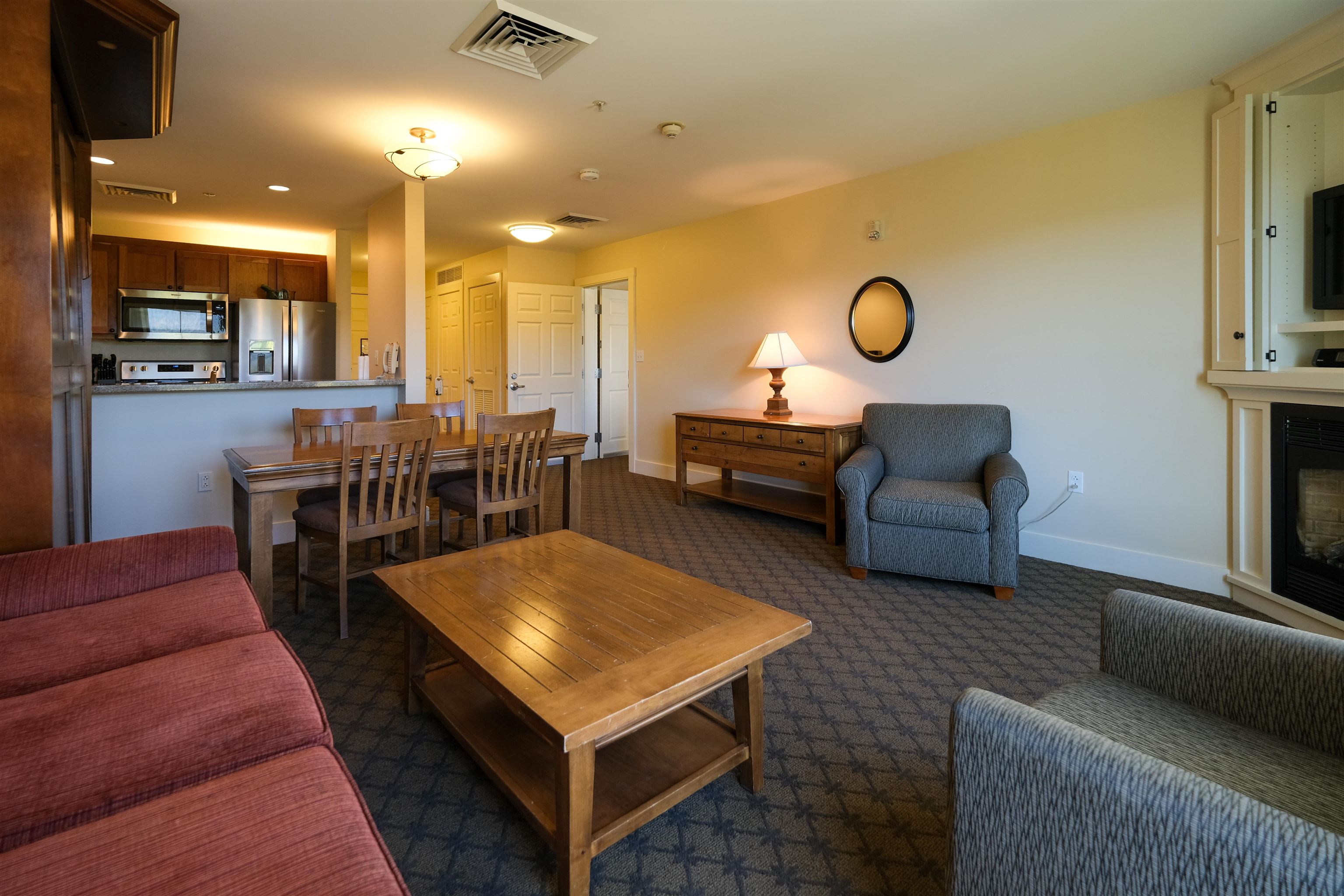 Studio side of the condo