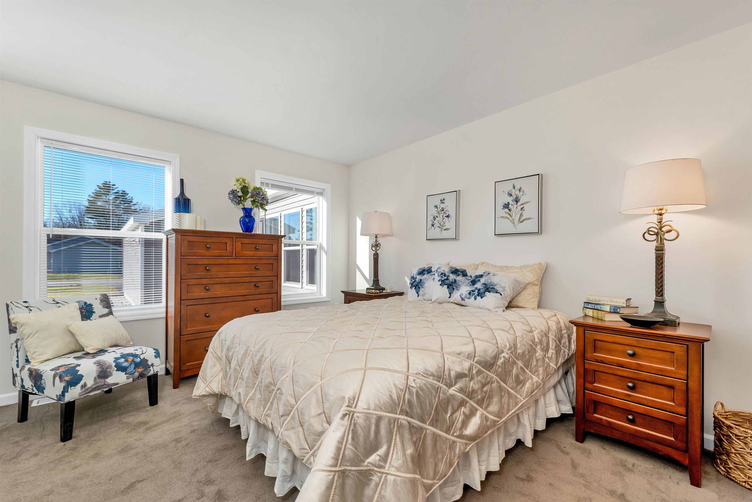 ACTUAL - Primary Bedroom of Model Home