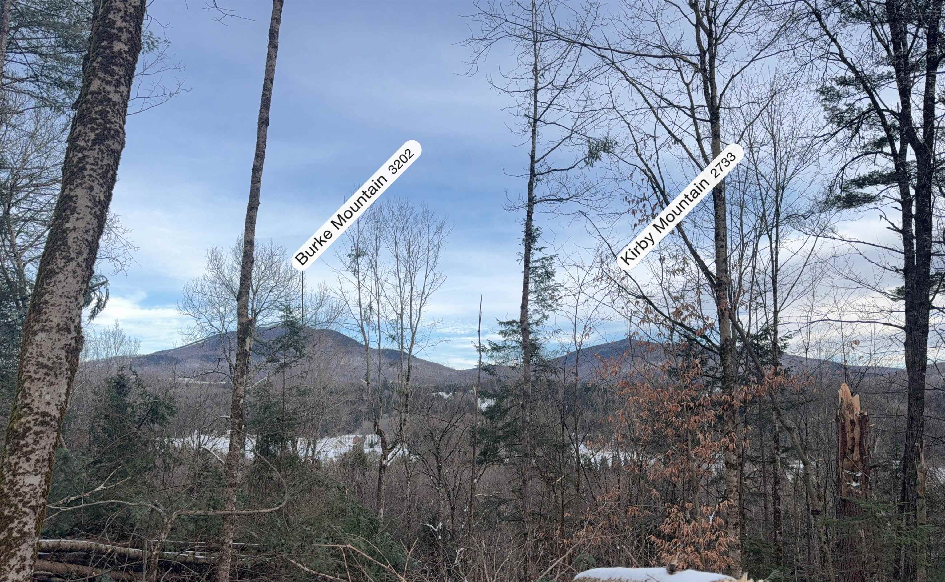 Burke Mountain Views From Lot