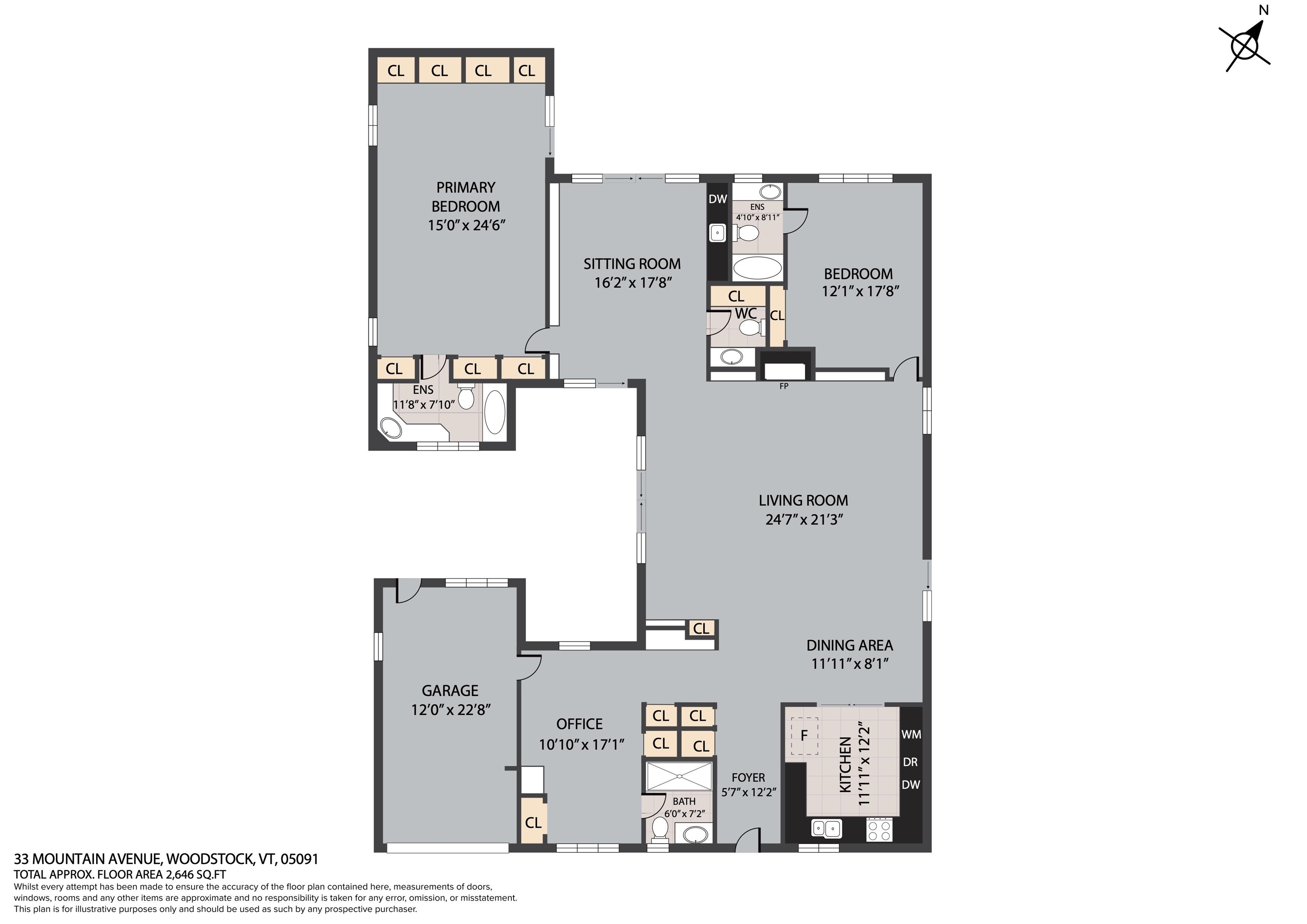 33 Mountain Ave, Woodstock, VT 05091