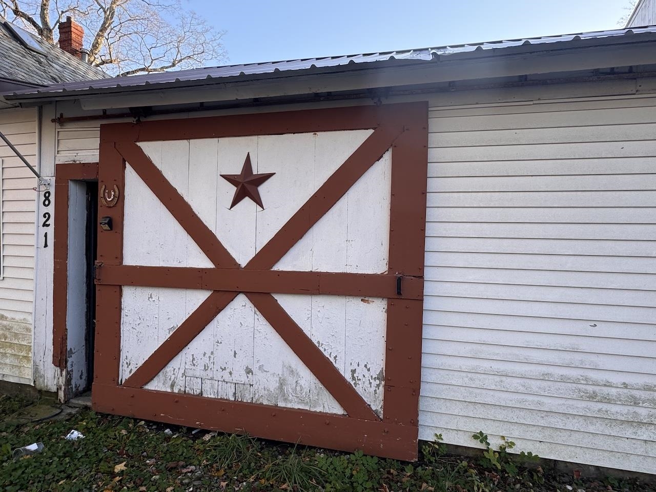 Barn Door With Additonal Storage