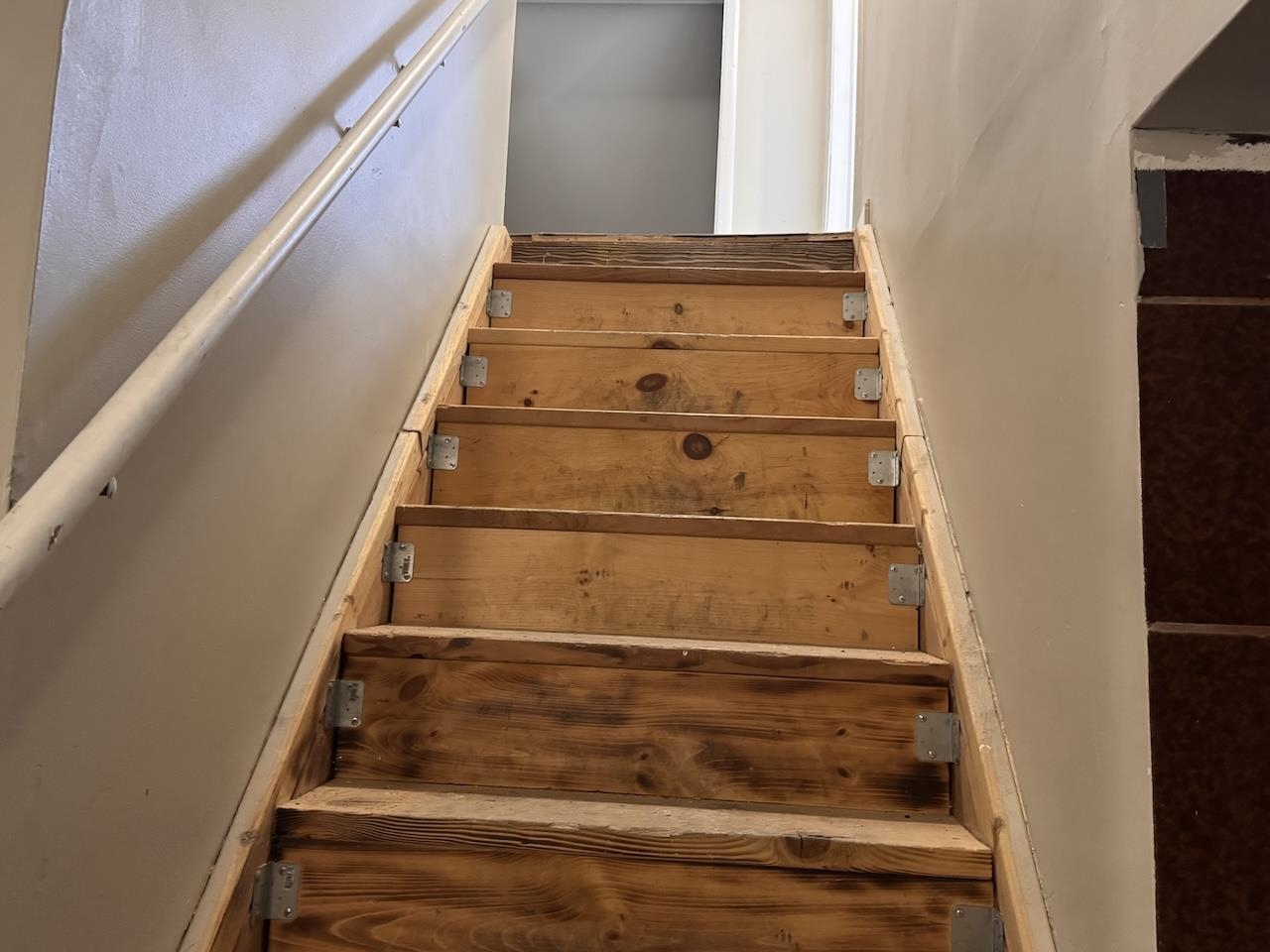 Stairs To Second Floor