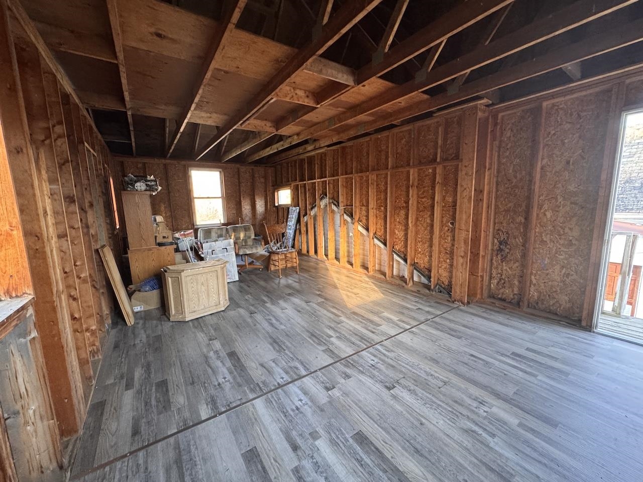 Bonus Room Above Storage Area
