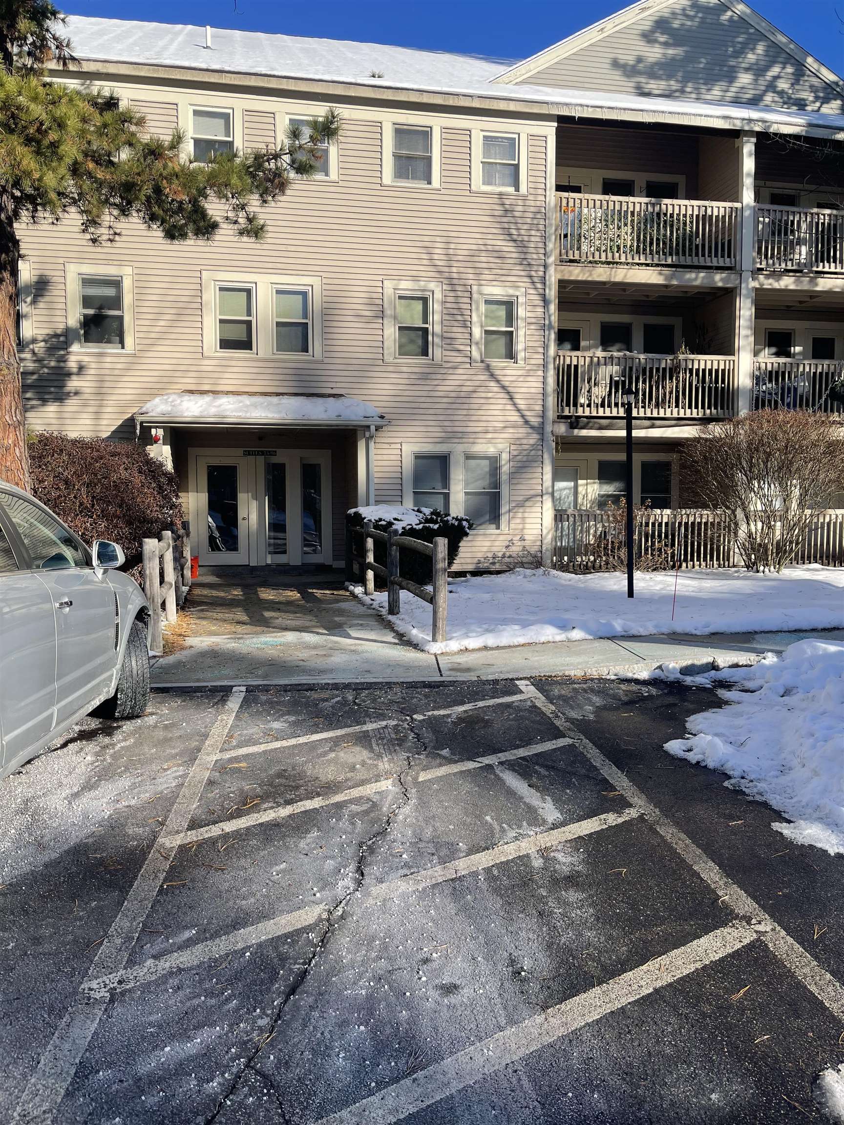 Key to security entrance is in the lockbox