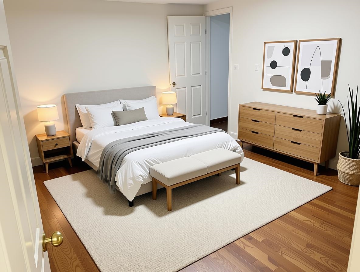 virtually staged extra room