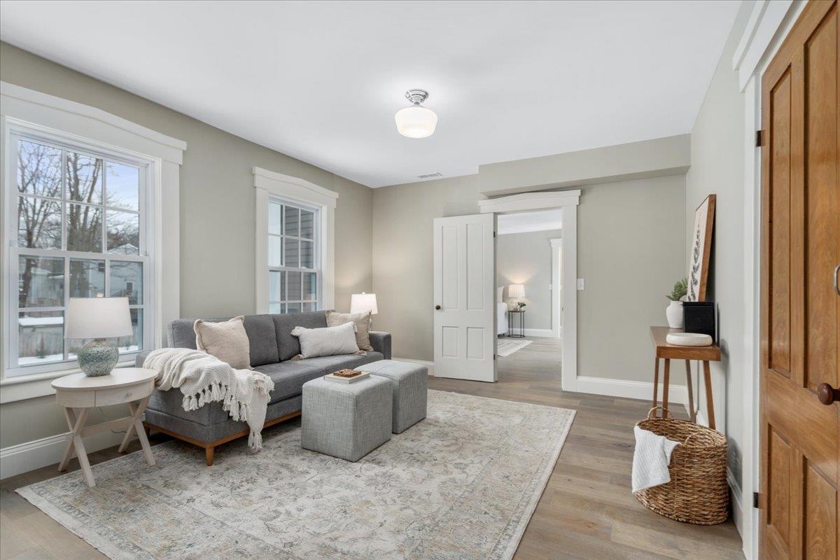 Bedroom #2 - on Second Floor - Staged as a Playroom/Den