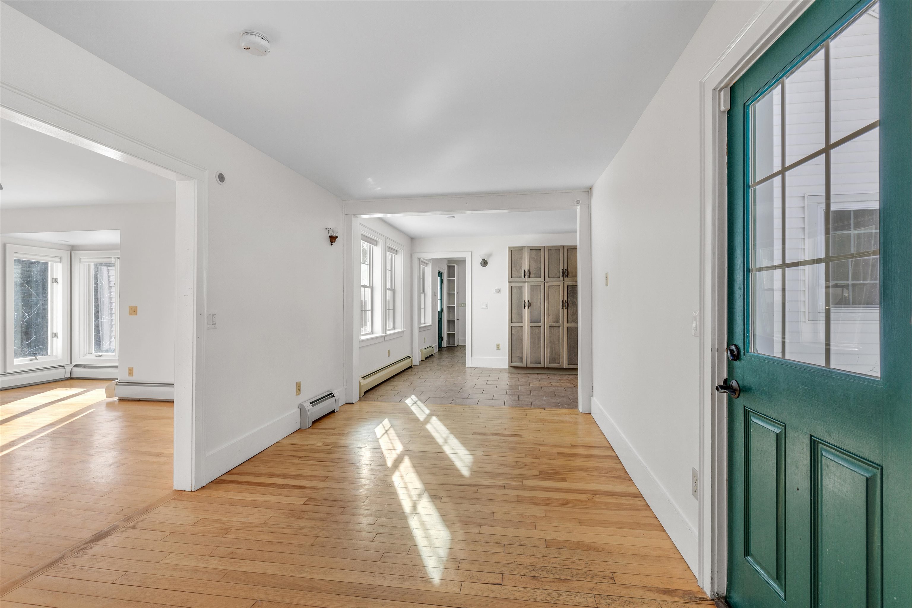Green door to back yard off living/dining area 24639671