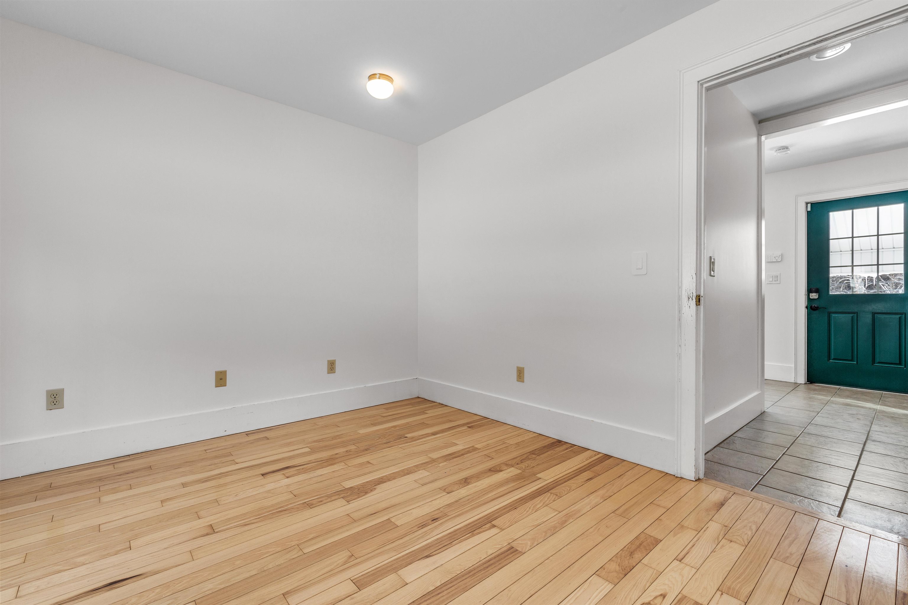 Office with view to hall and mudroom entry 24639688