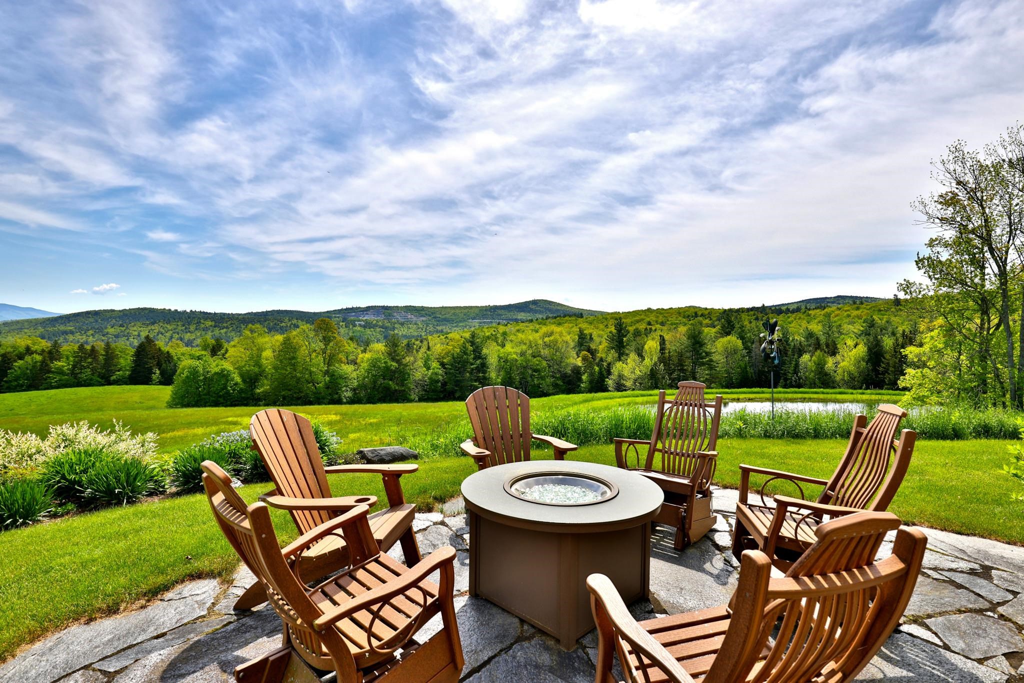 Amazing outdoor spaces on 61 acres with views