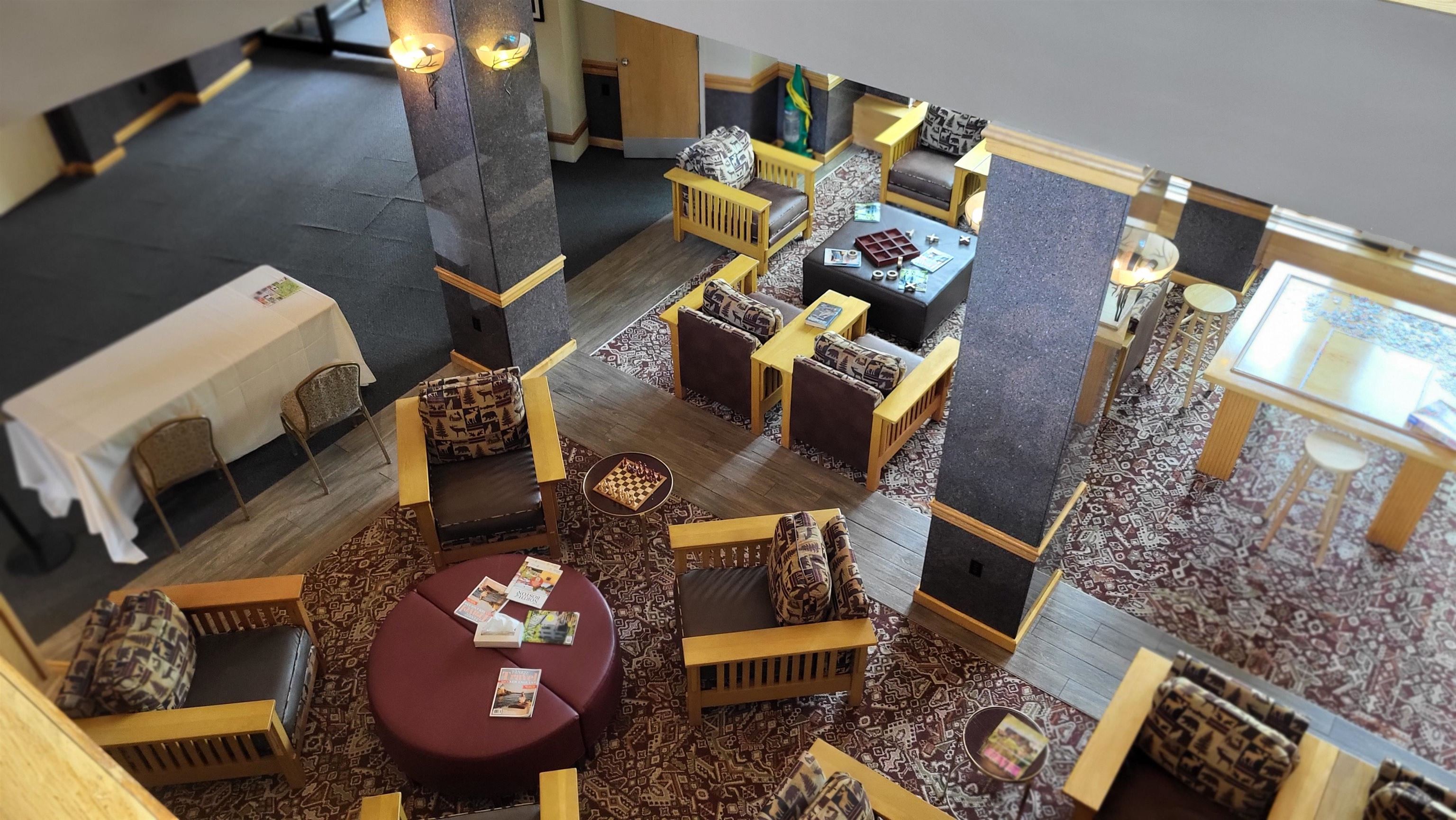 Lobby from loft