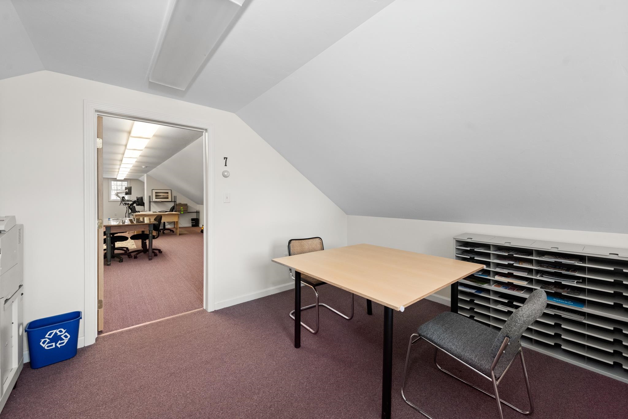 Suite 7 is the entire 2nd floor