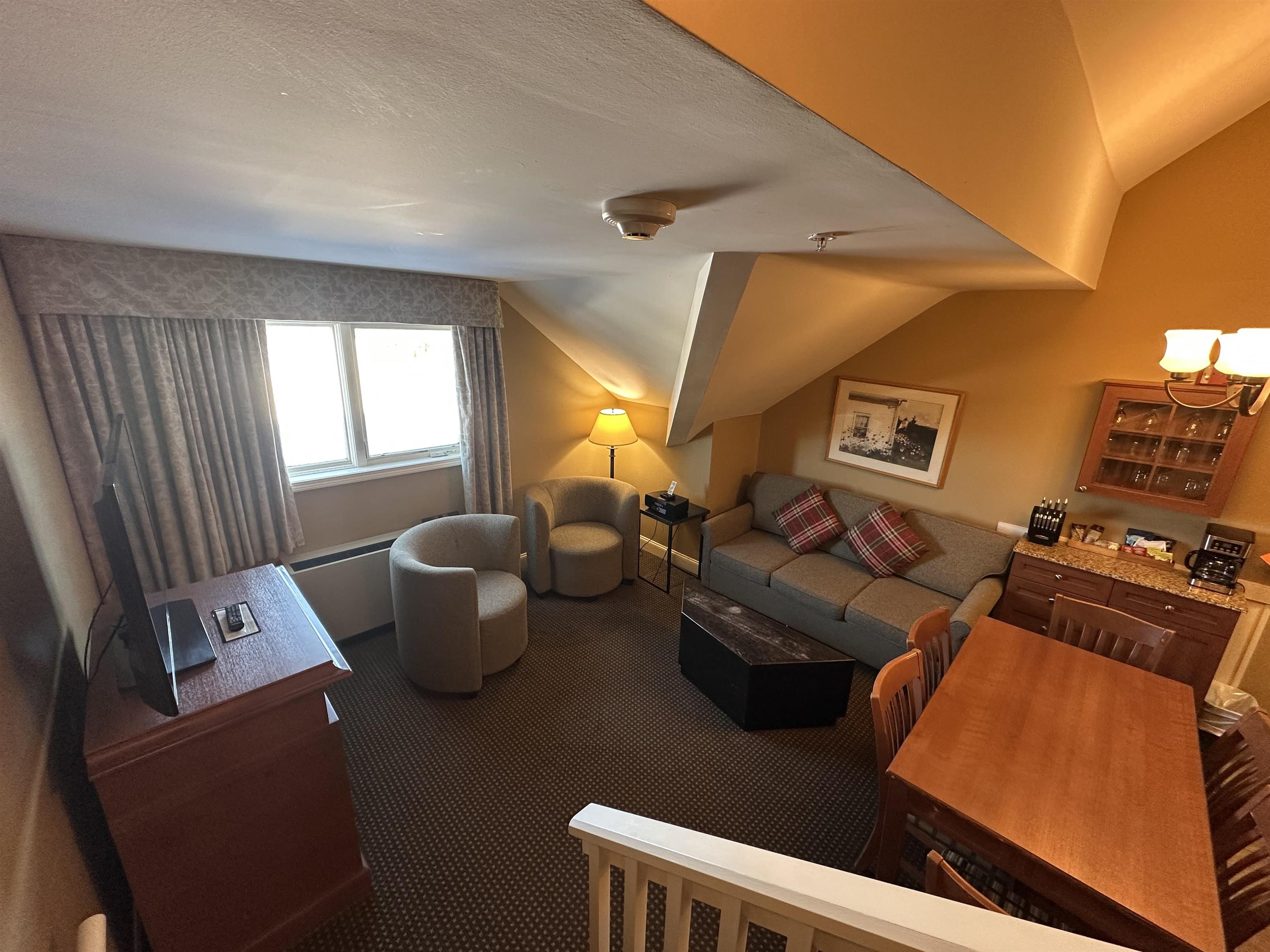 Open concept kitchen/living/dining room