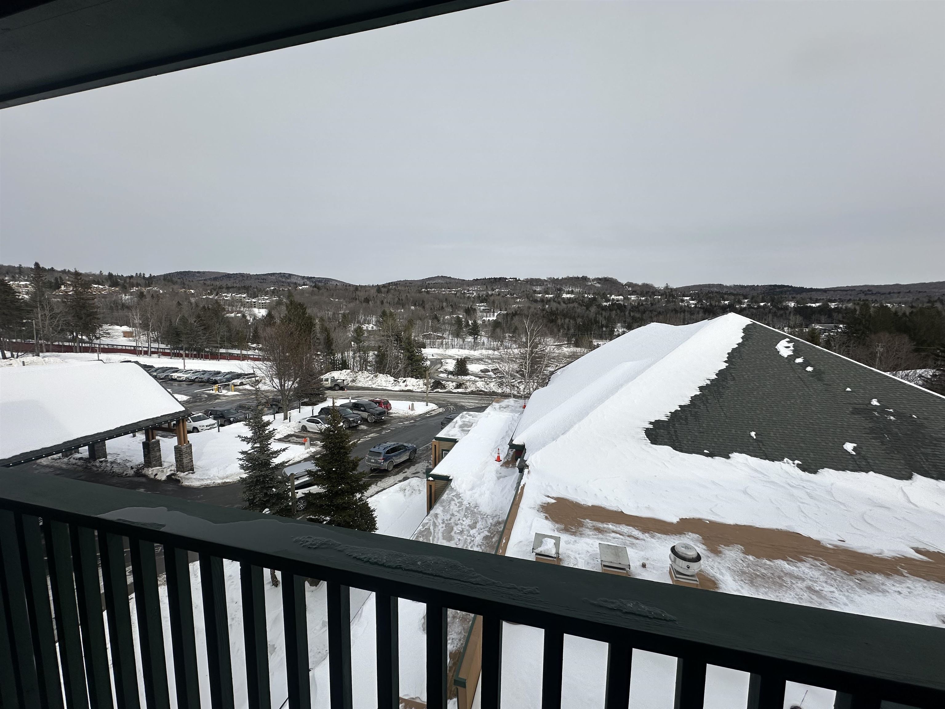 View from the bedroom deck