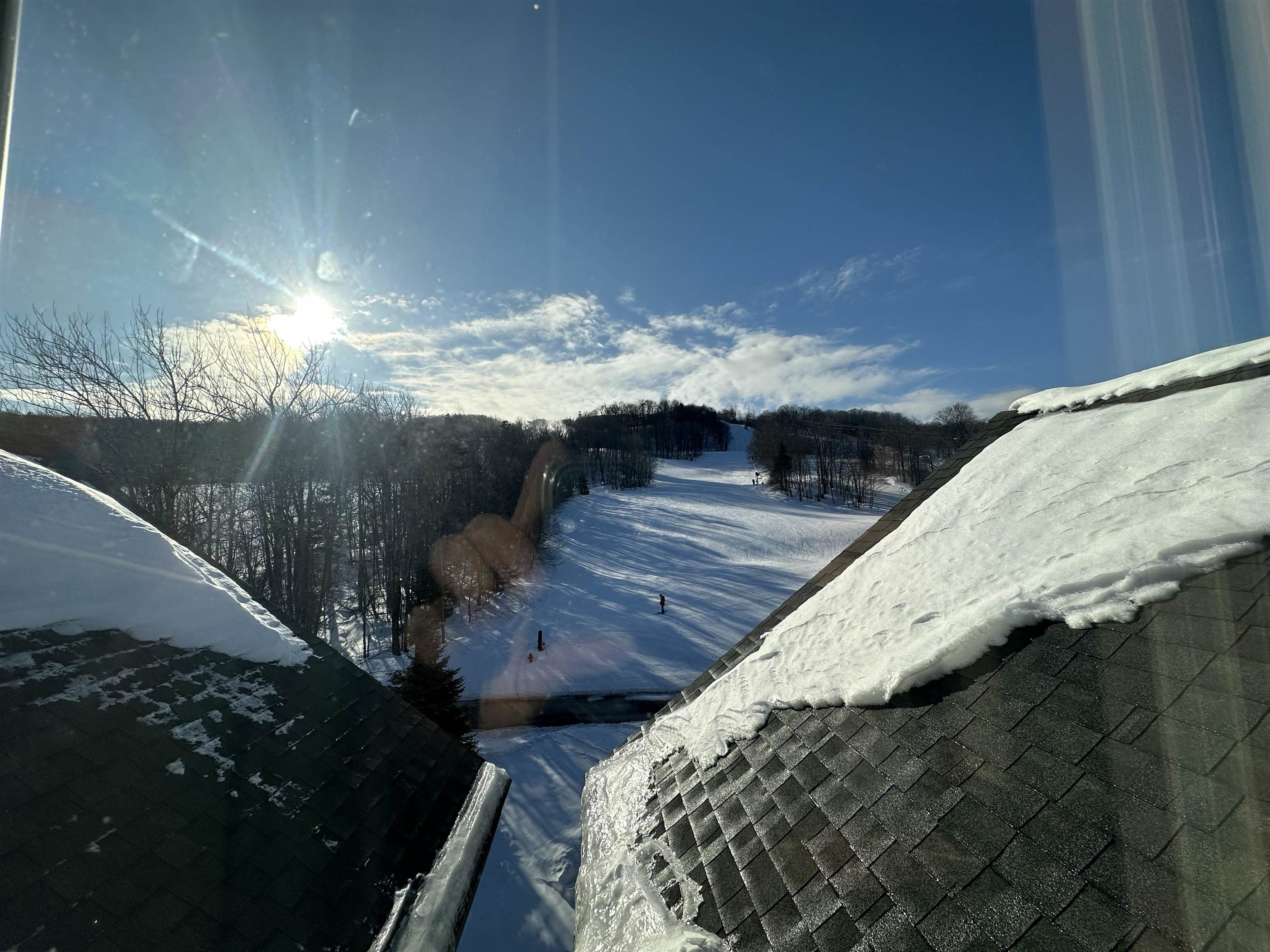 Mountain view from the loft