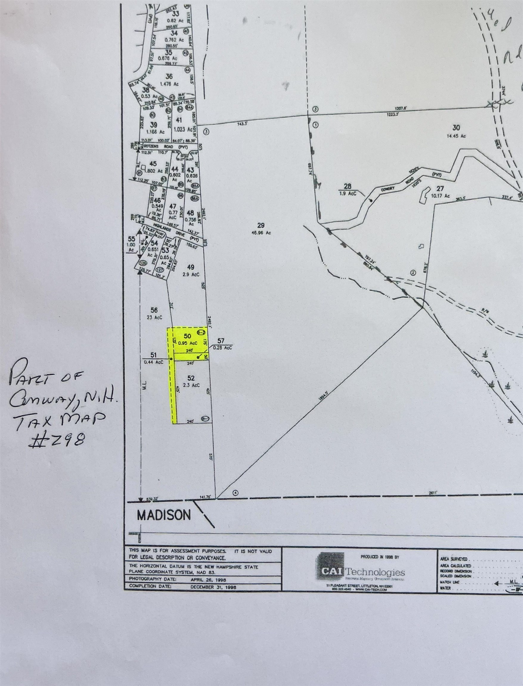 0 Off Highlands Dr, Conway, NH 03818