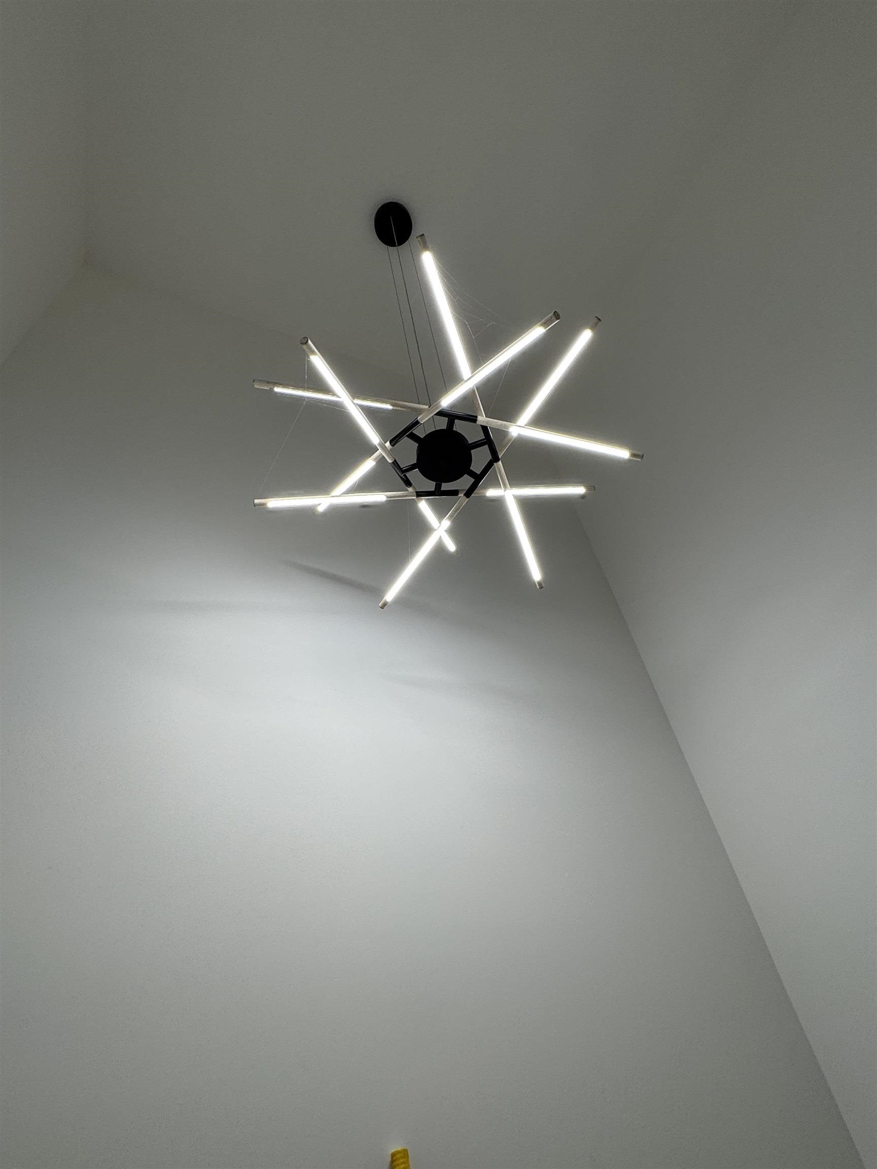 Chandelier Basement Stairwell 24700477