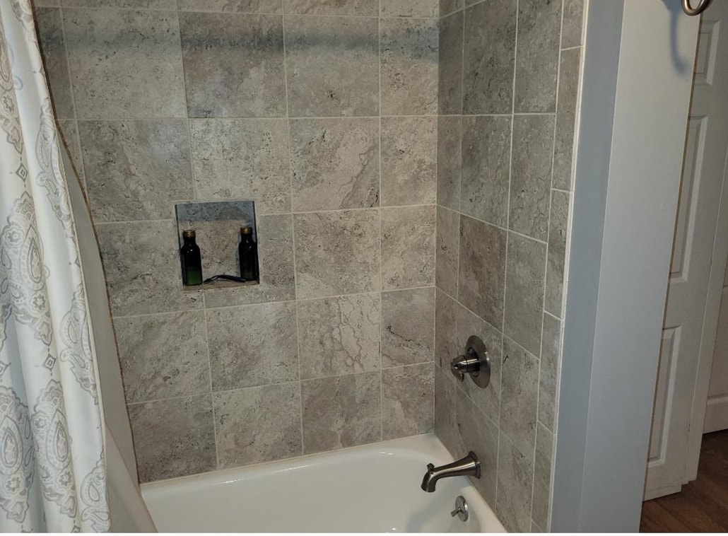 1st floor shower