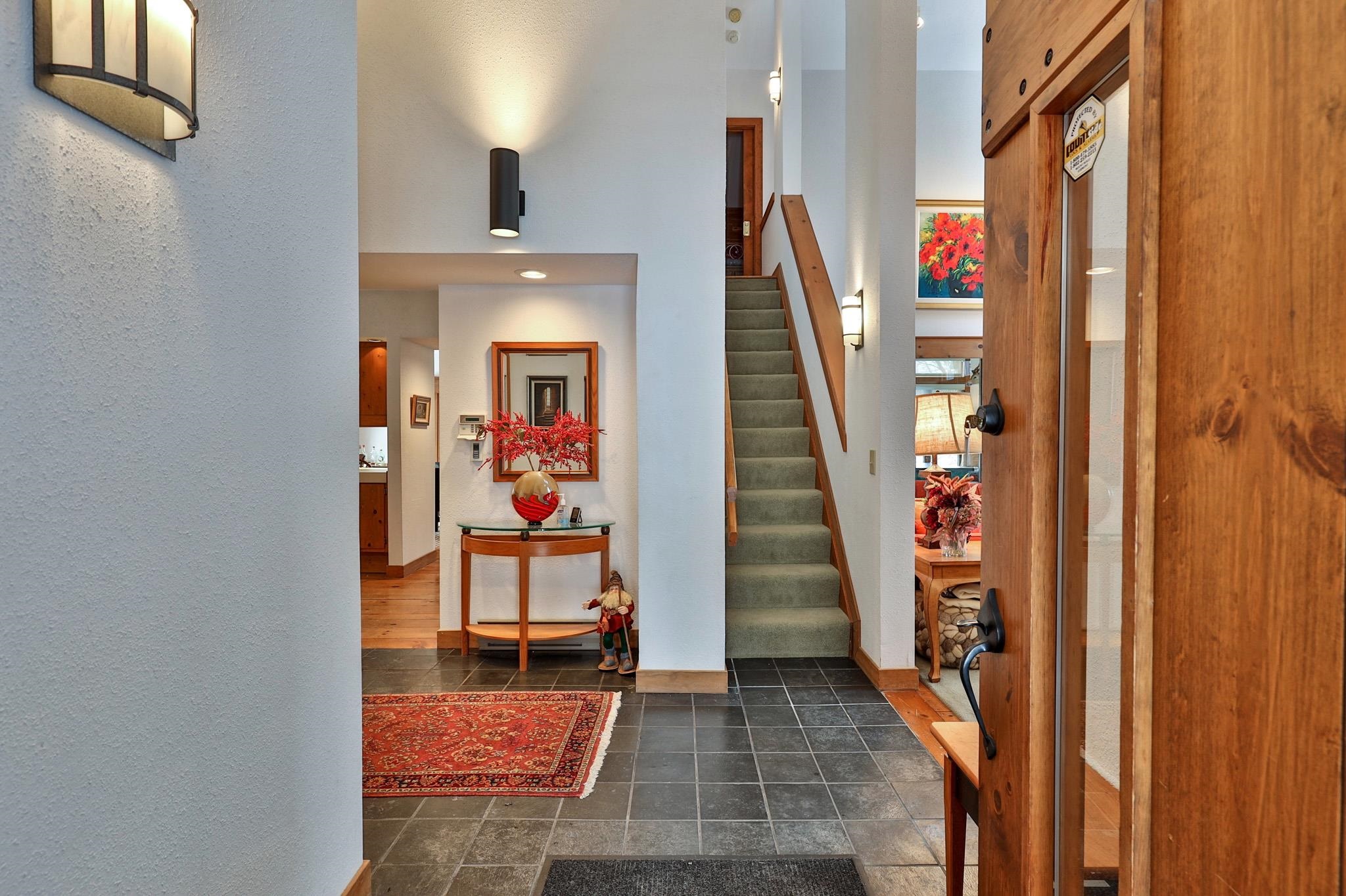 Indoor first entrance
