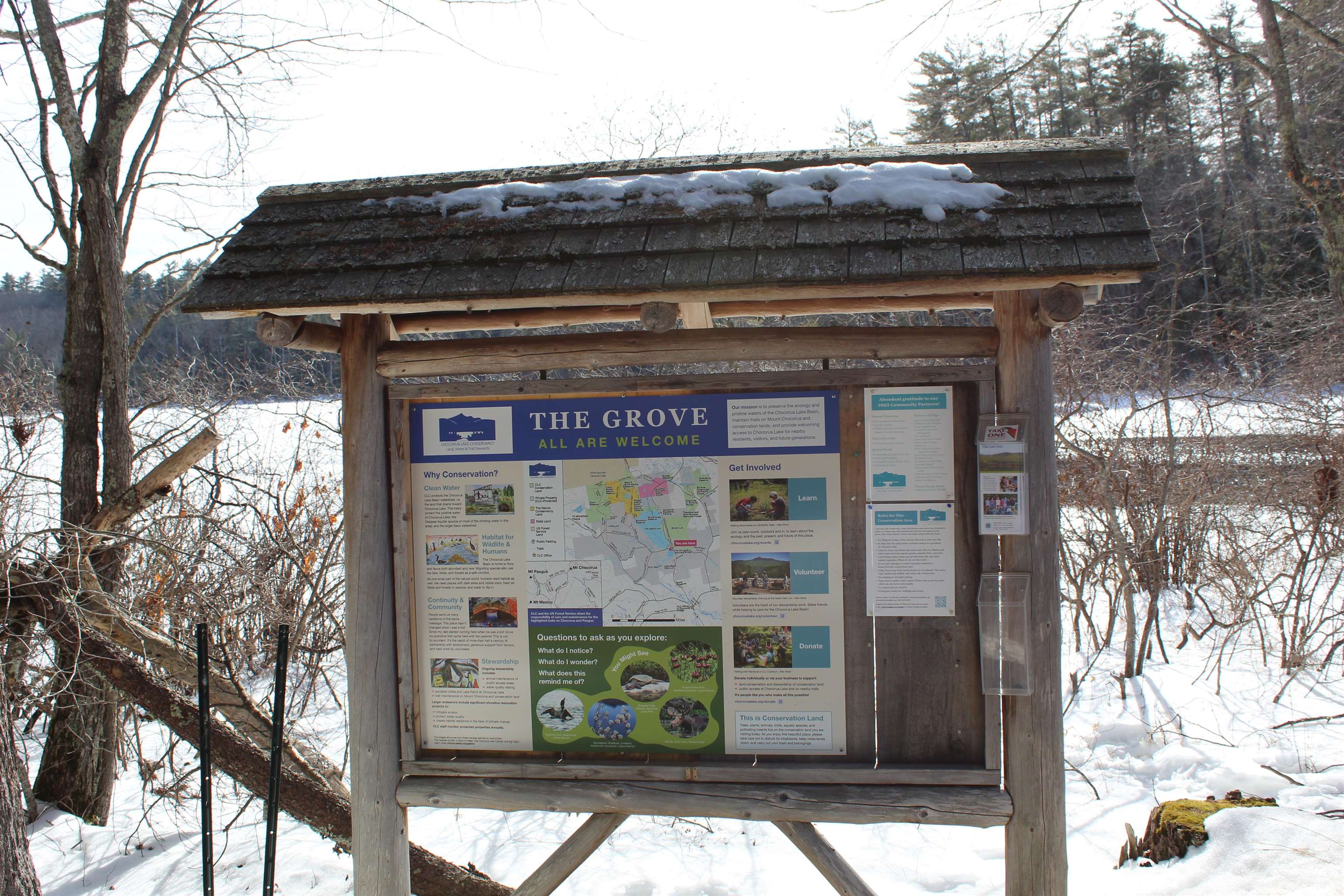 Chocorua Preserve Map