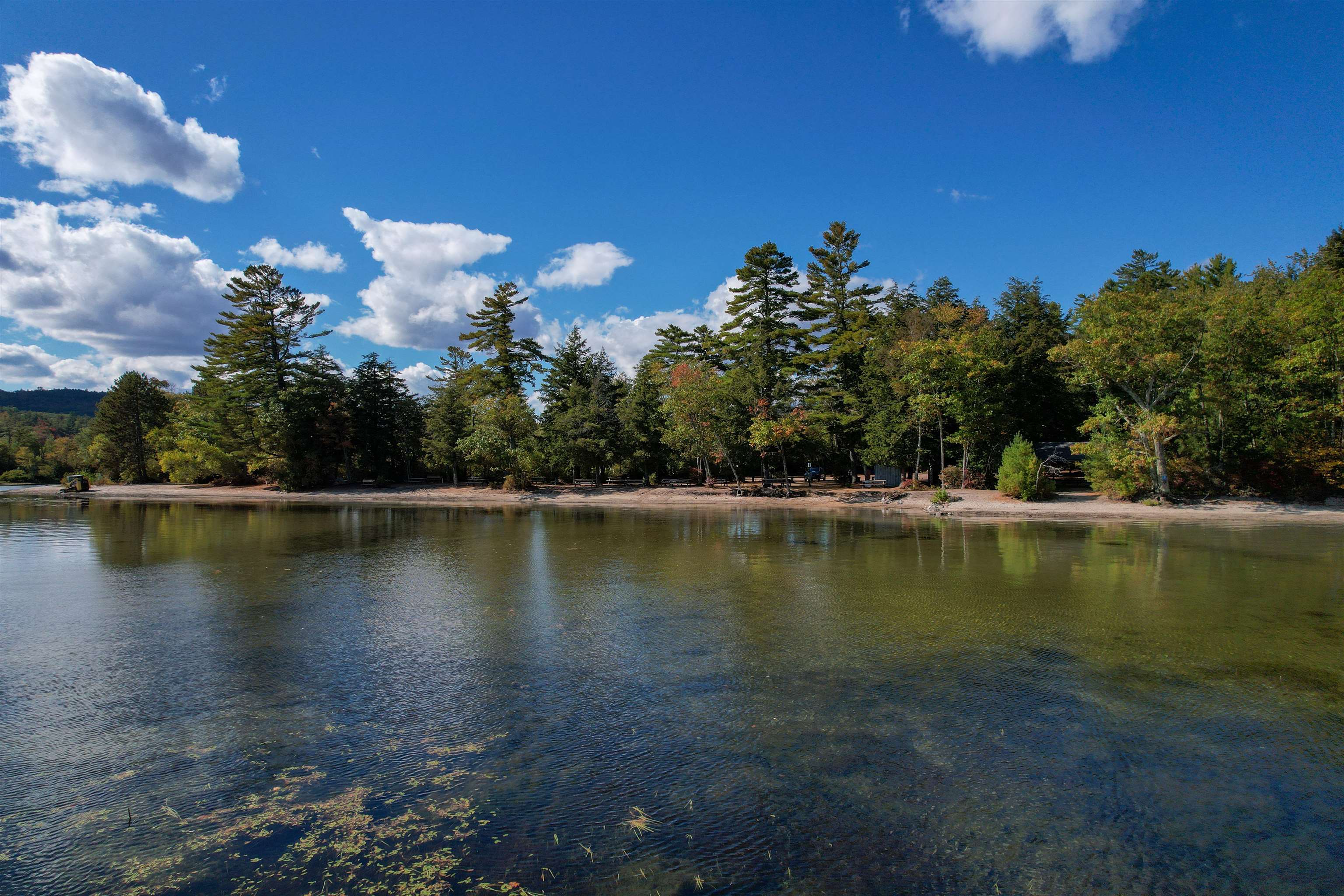Hebron Town Beach on Newfound Lake offers a quintessential lakeside experience.