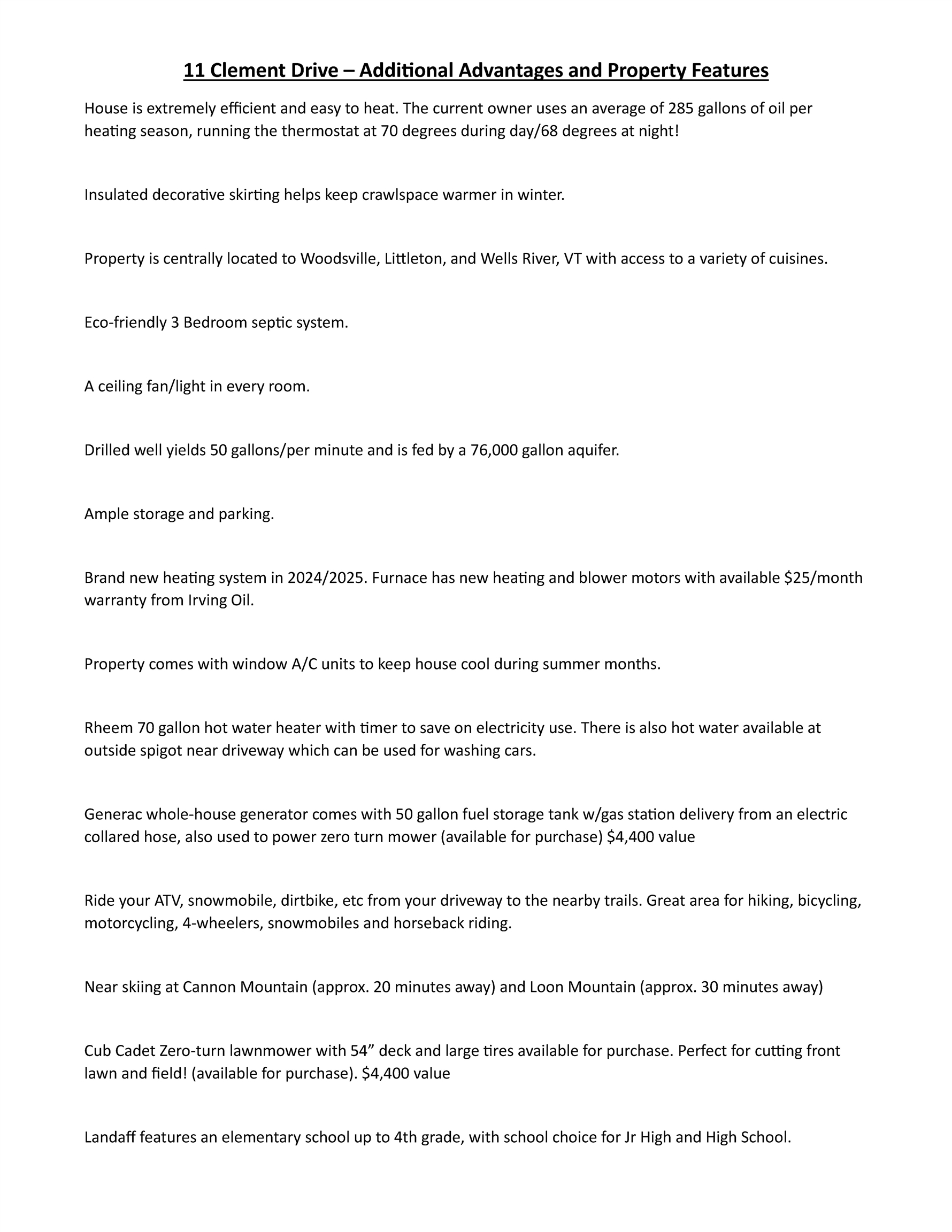 Homes for sale in Landaff, NH | 11 Clement Dr, Landaff, NH 03585 | MLS# 5078371