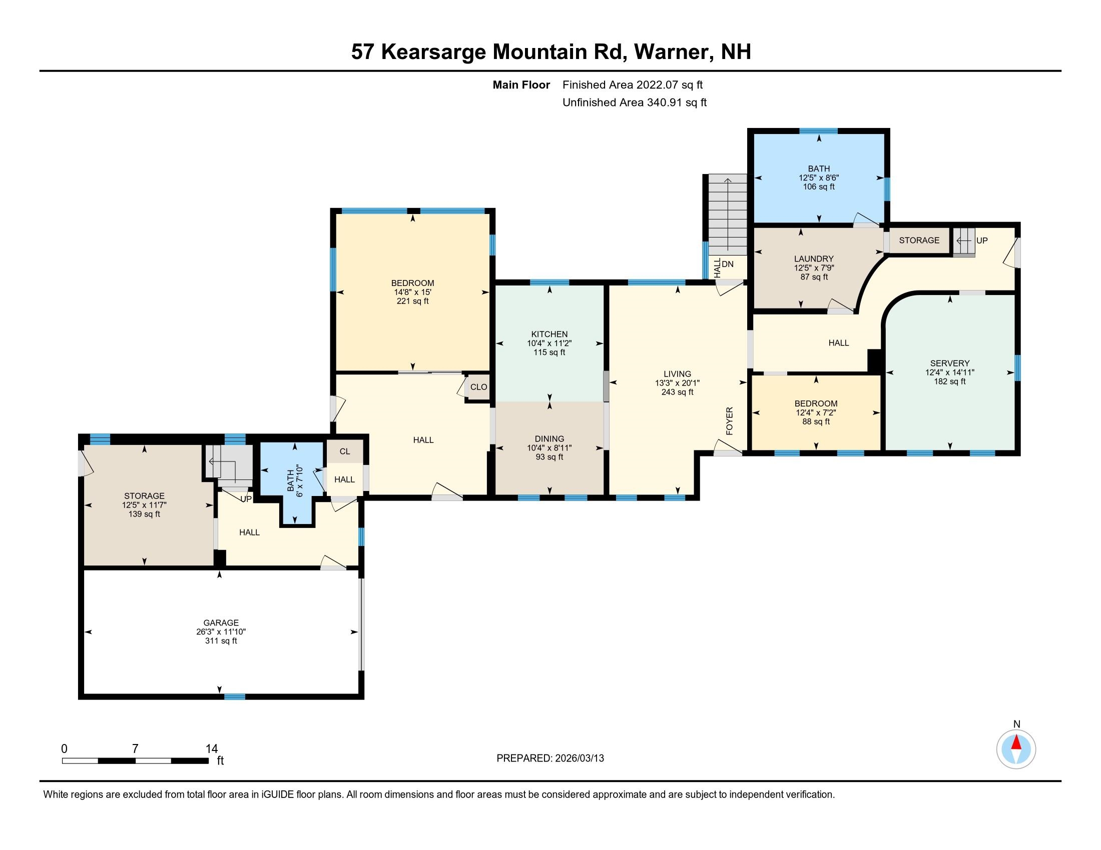 57 Kearsarge Mountain Rd, Warner, NH 03278