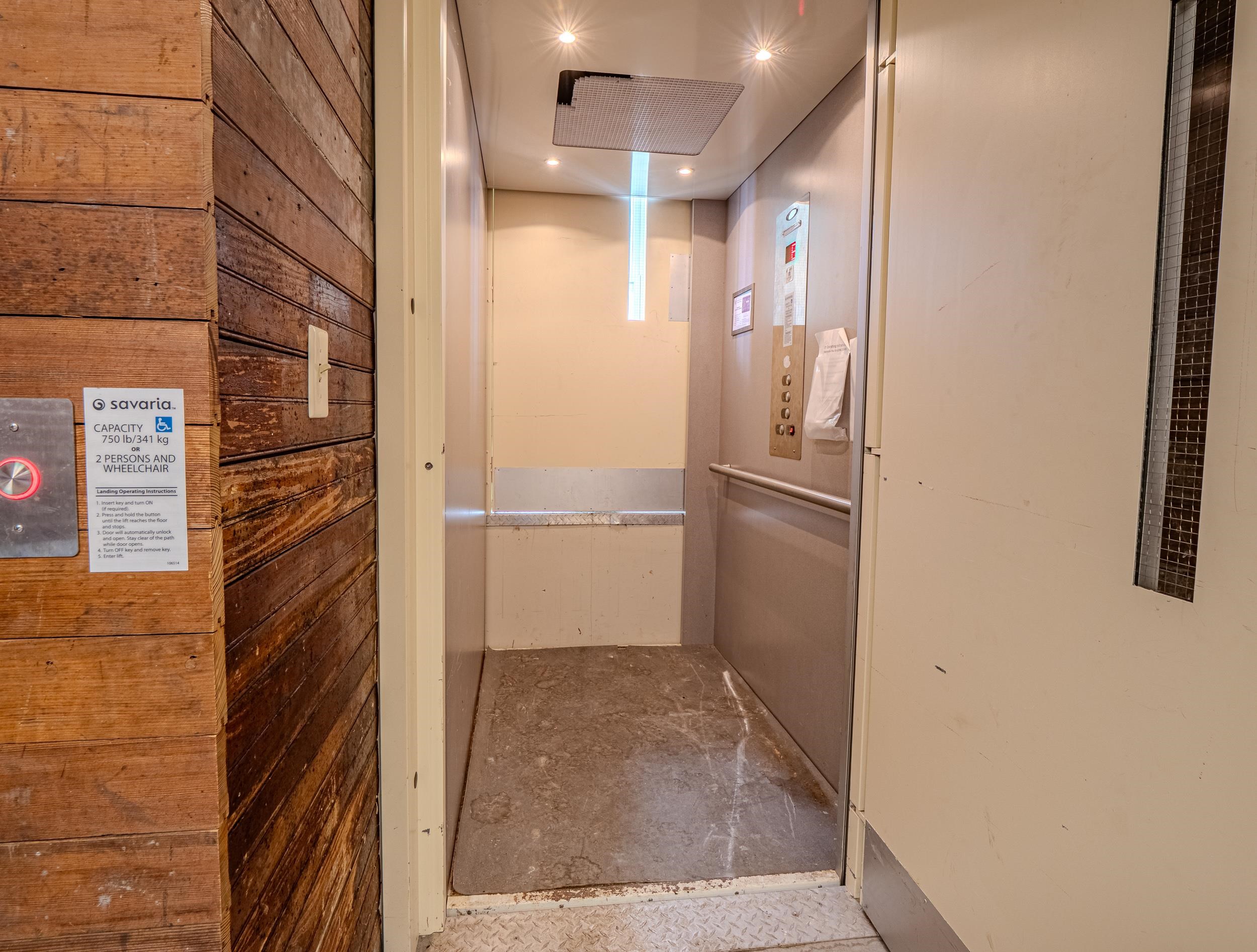 Basement Level Elevator