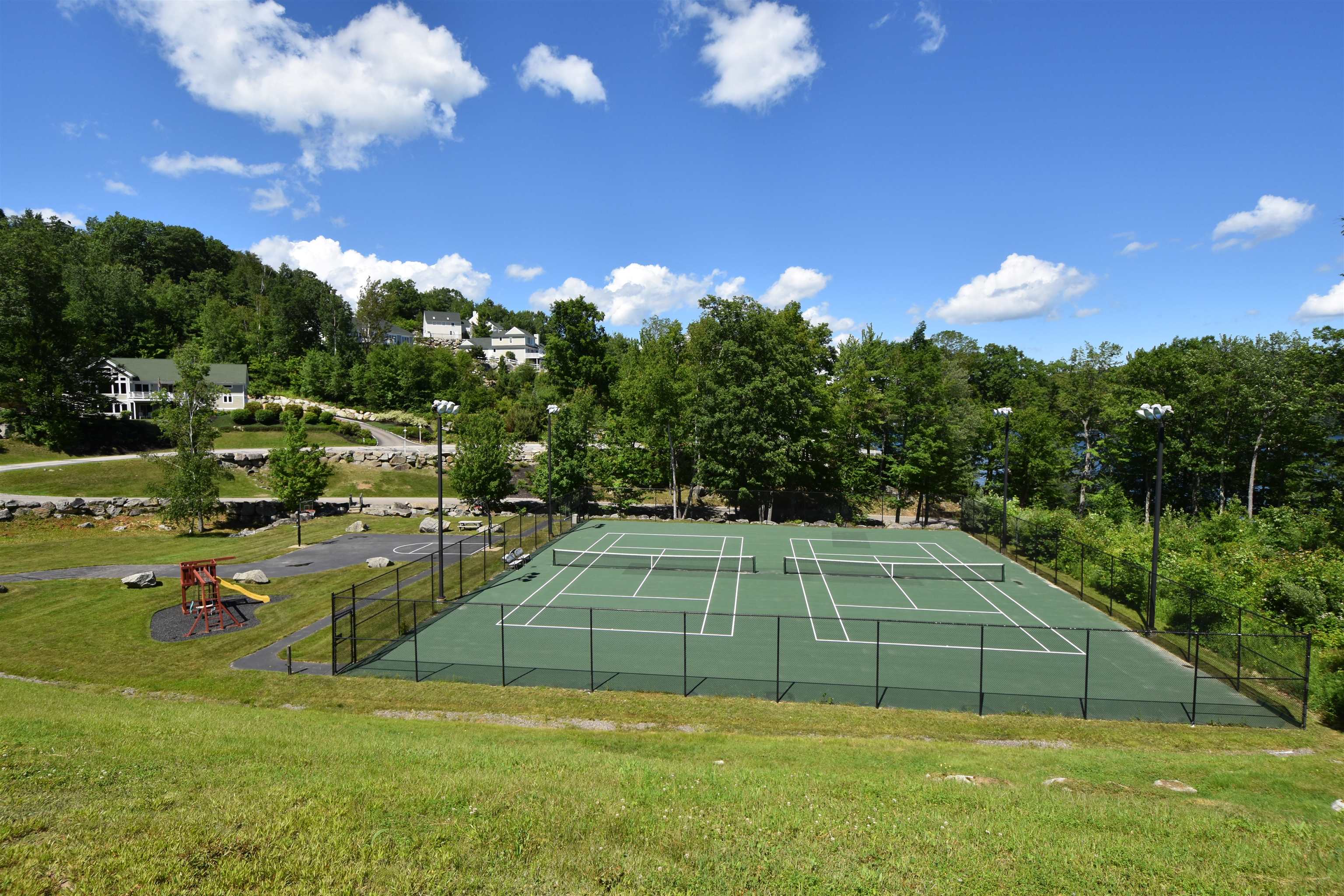 Lighted Tennis Courts