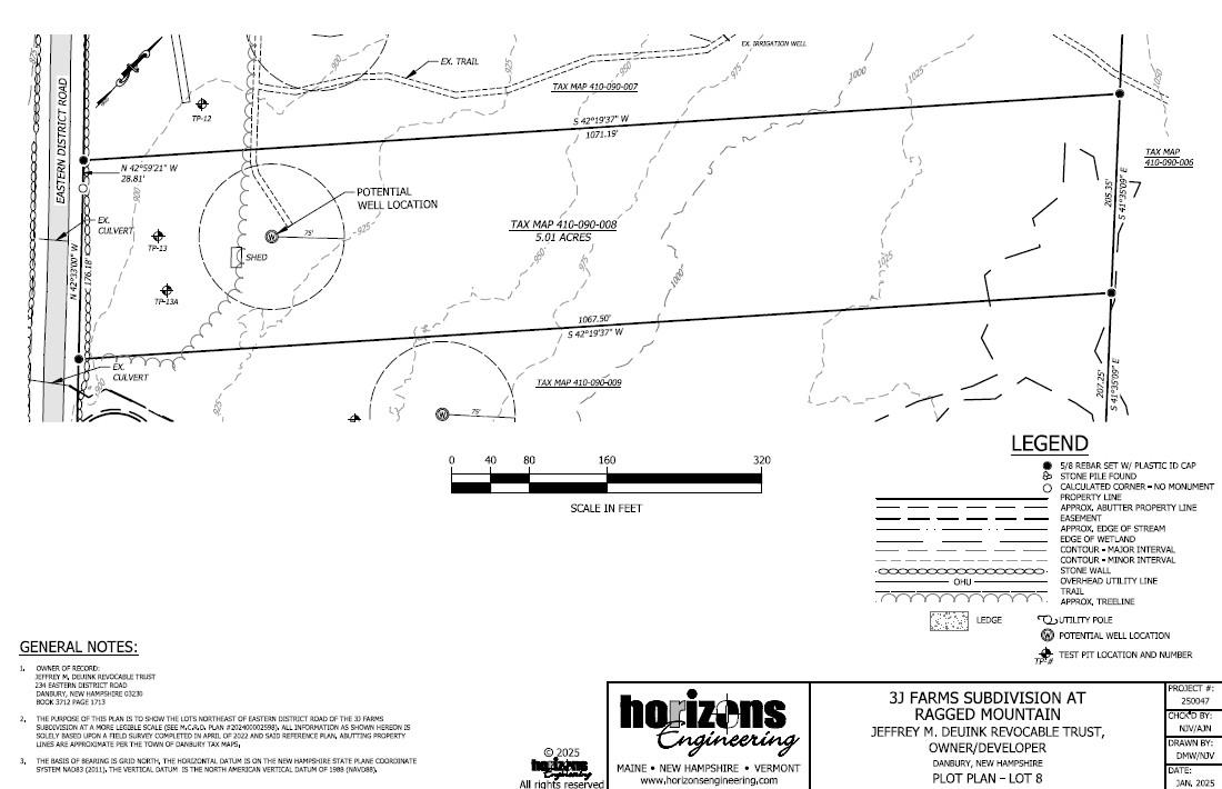 410-090-009 Eastern District Rd, Danbury, NH 03230