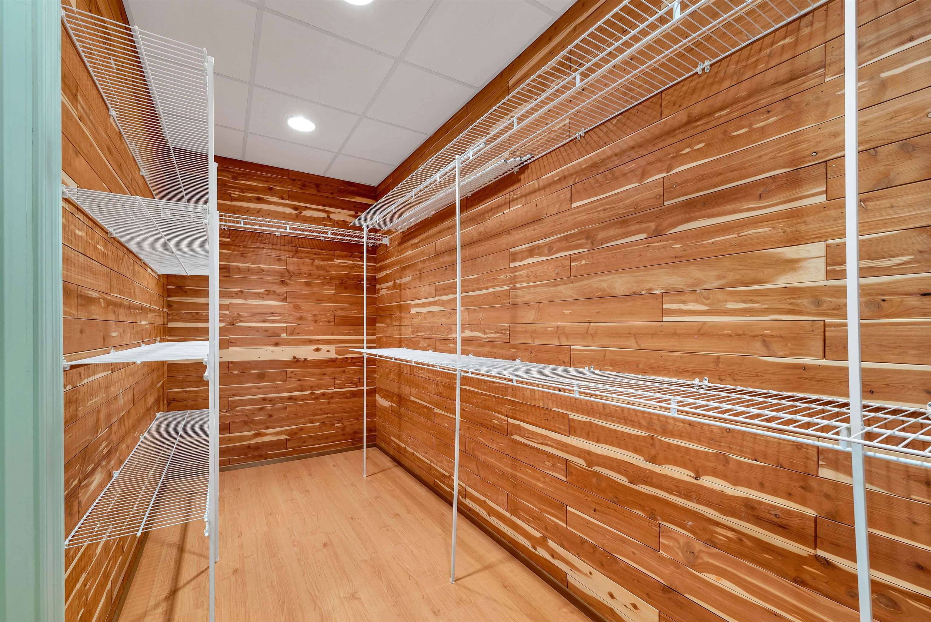 Cedar Walk-in Closet
