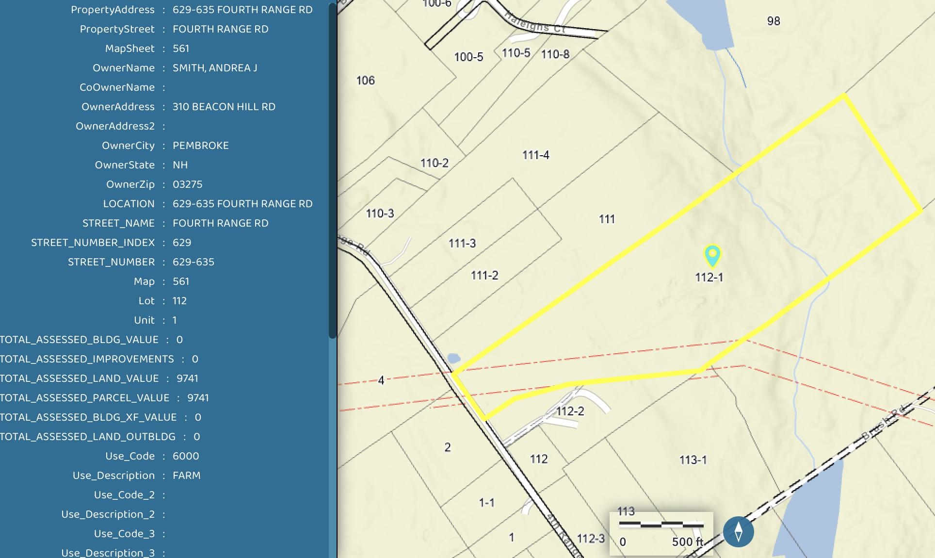 629 635 Fourth Range Rd, Pembroke, NH 03275