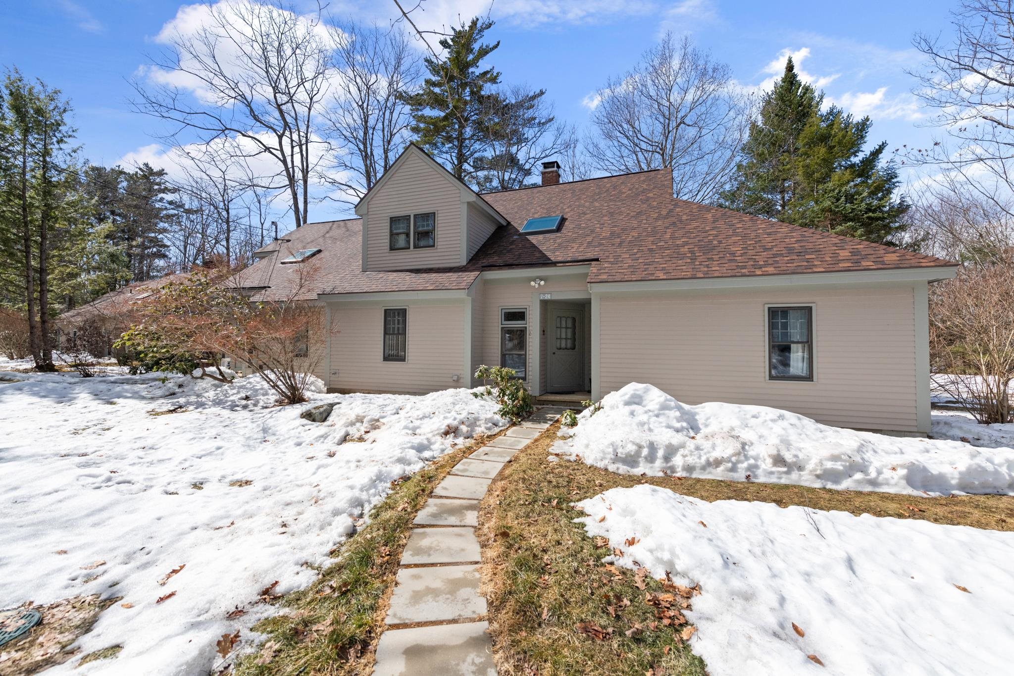 Walkway to your condo