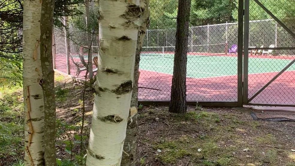 Community tennis courts