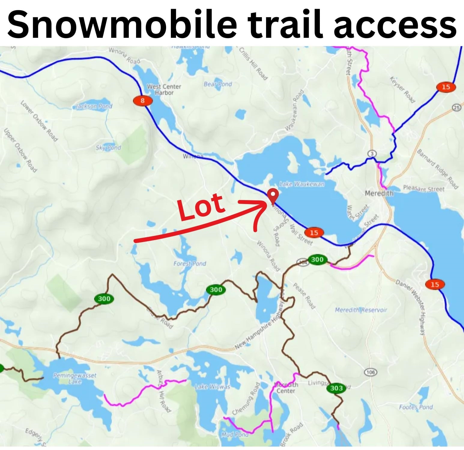 Map S26 Lot 79 Winona Shores Rd, Meredith, NH 03253
