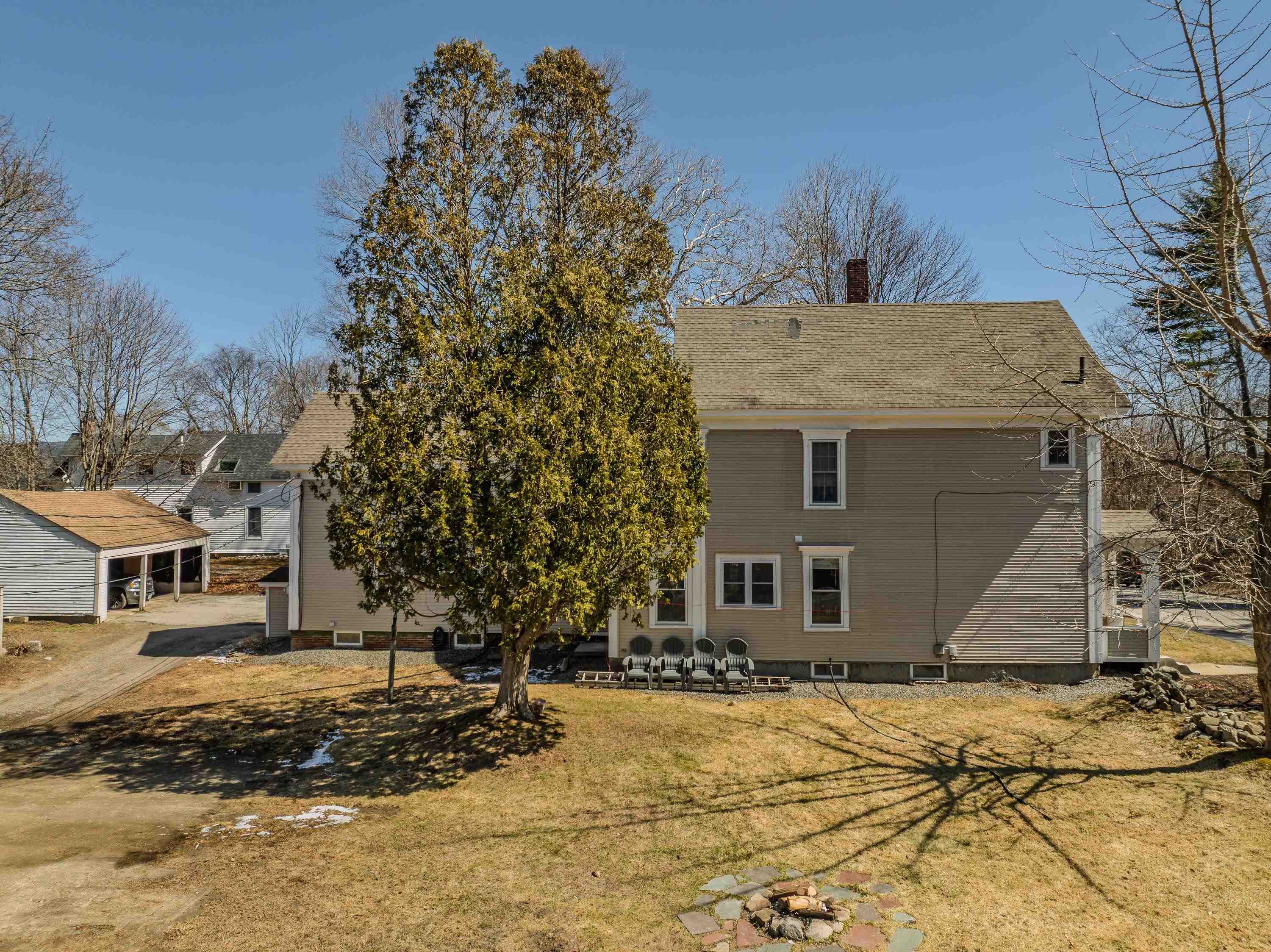 Oversized in-town lot