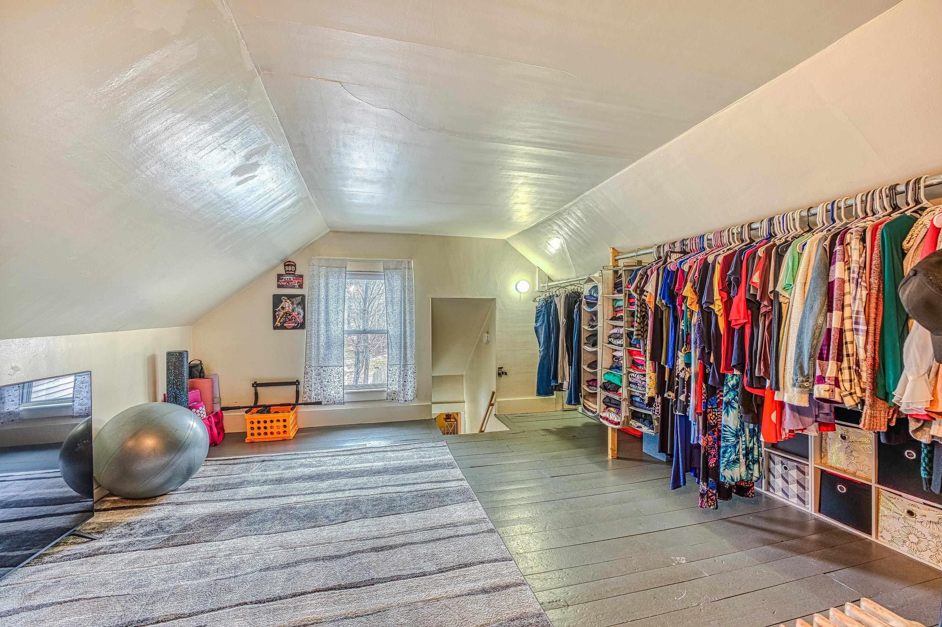Unit A/1- XL walk through closet or family room