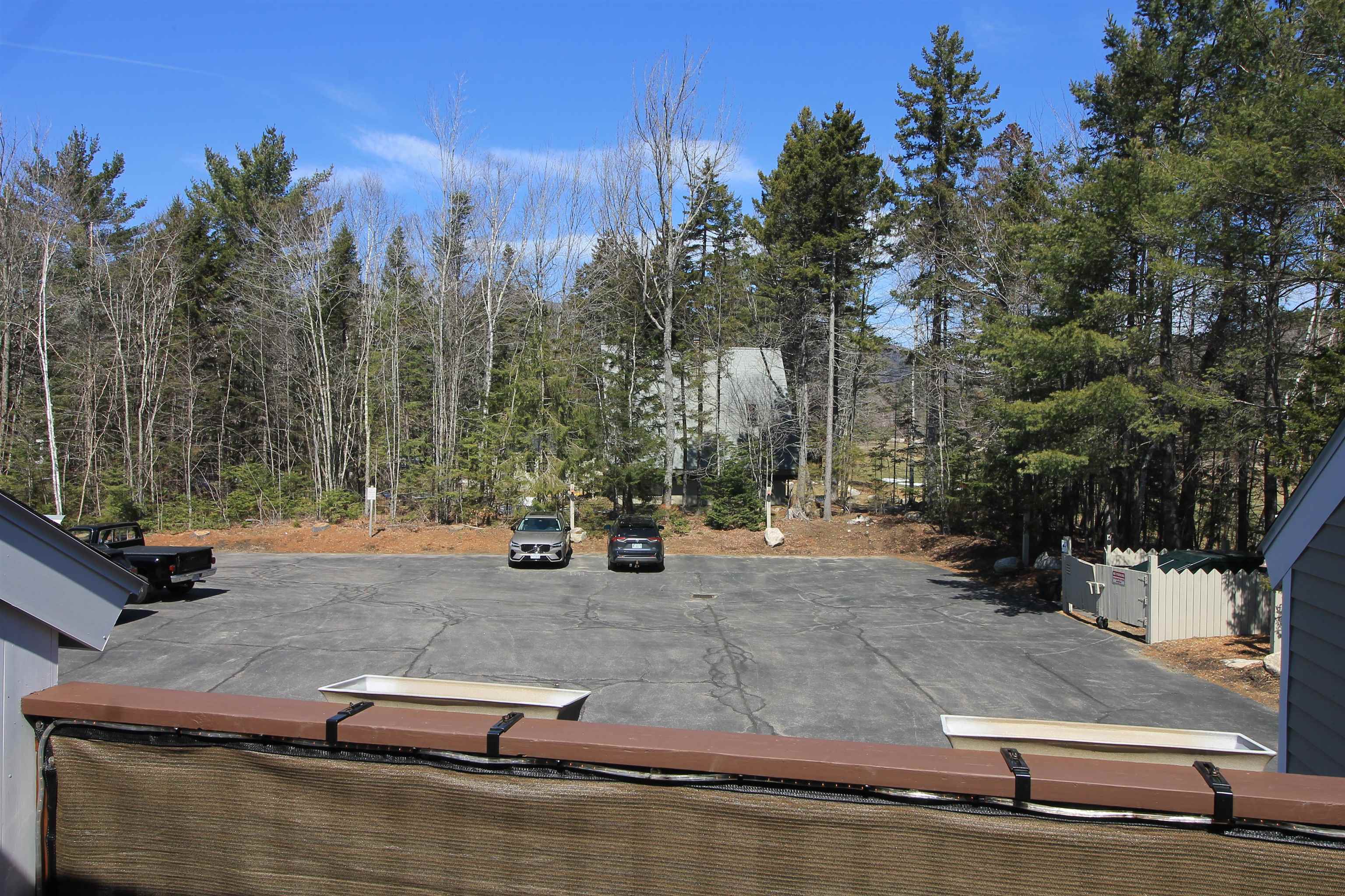 Plenty of parking just out front of the property