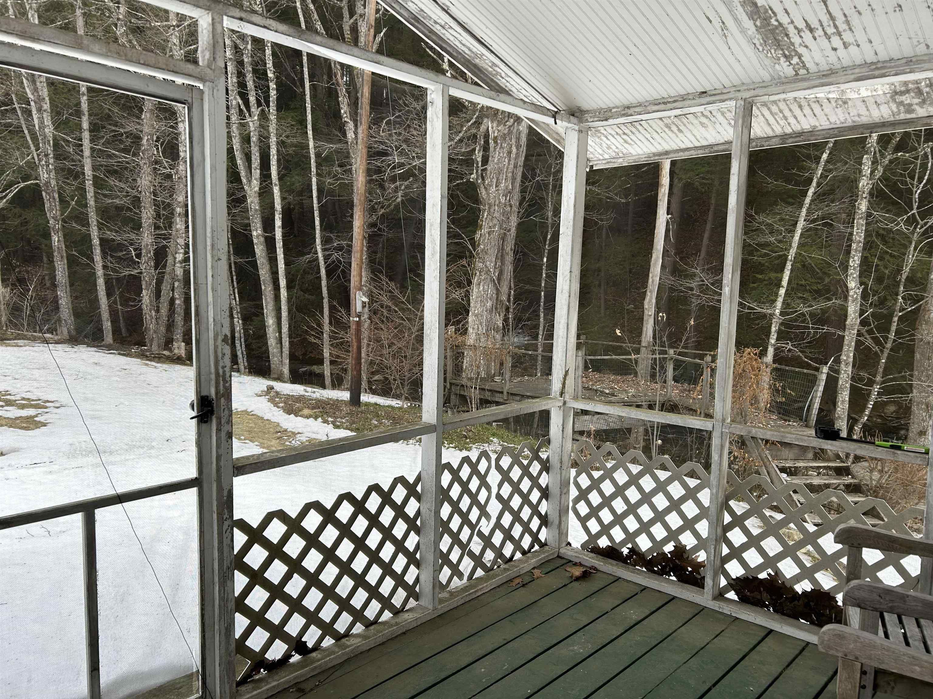 Porch off livingroom