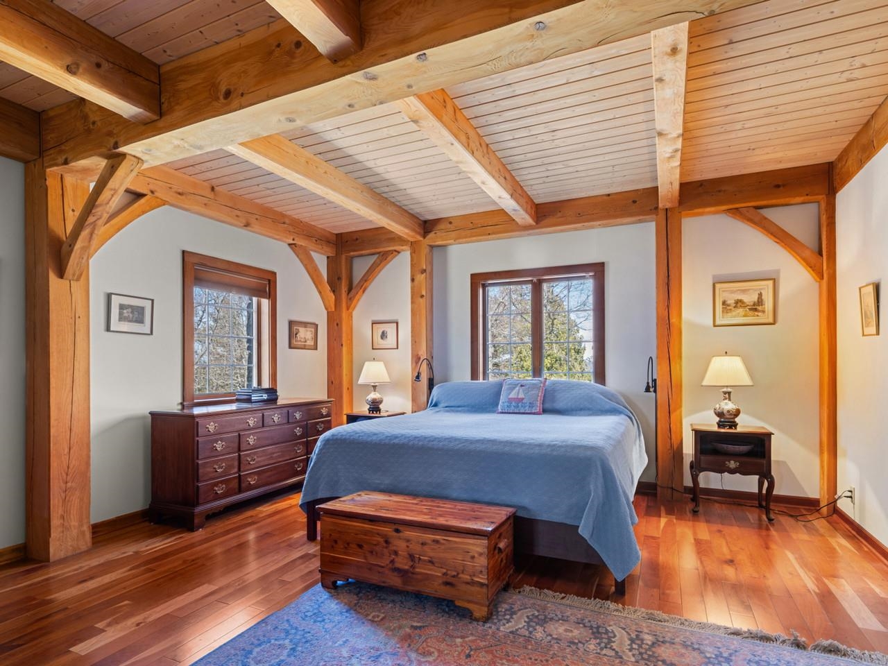 First floor primary suite