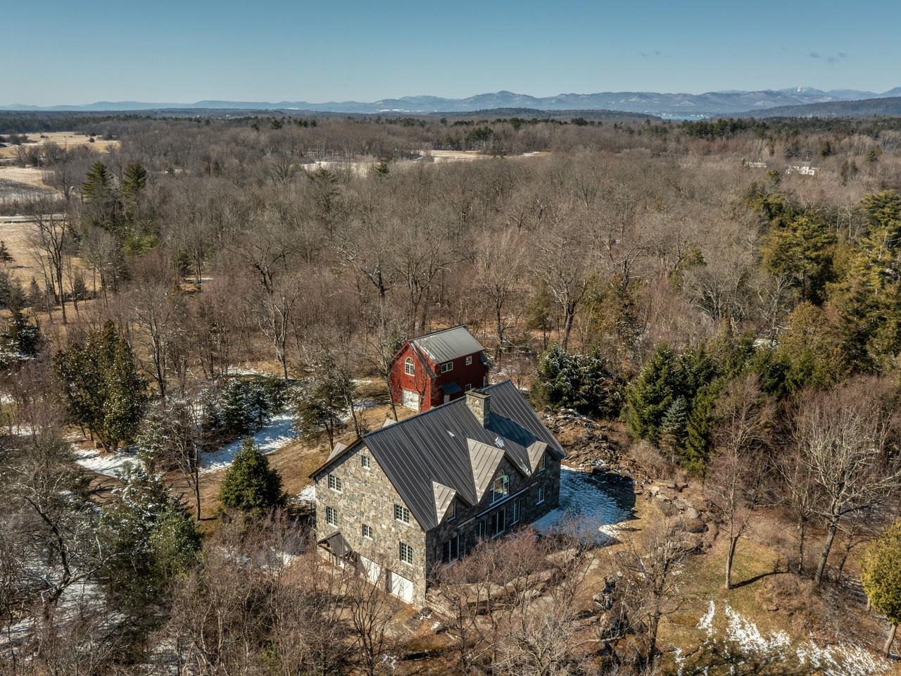 View west to Adirondacks