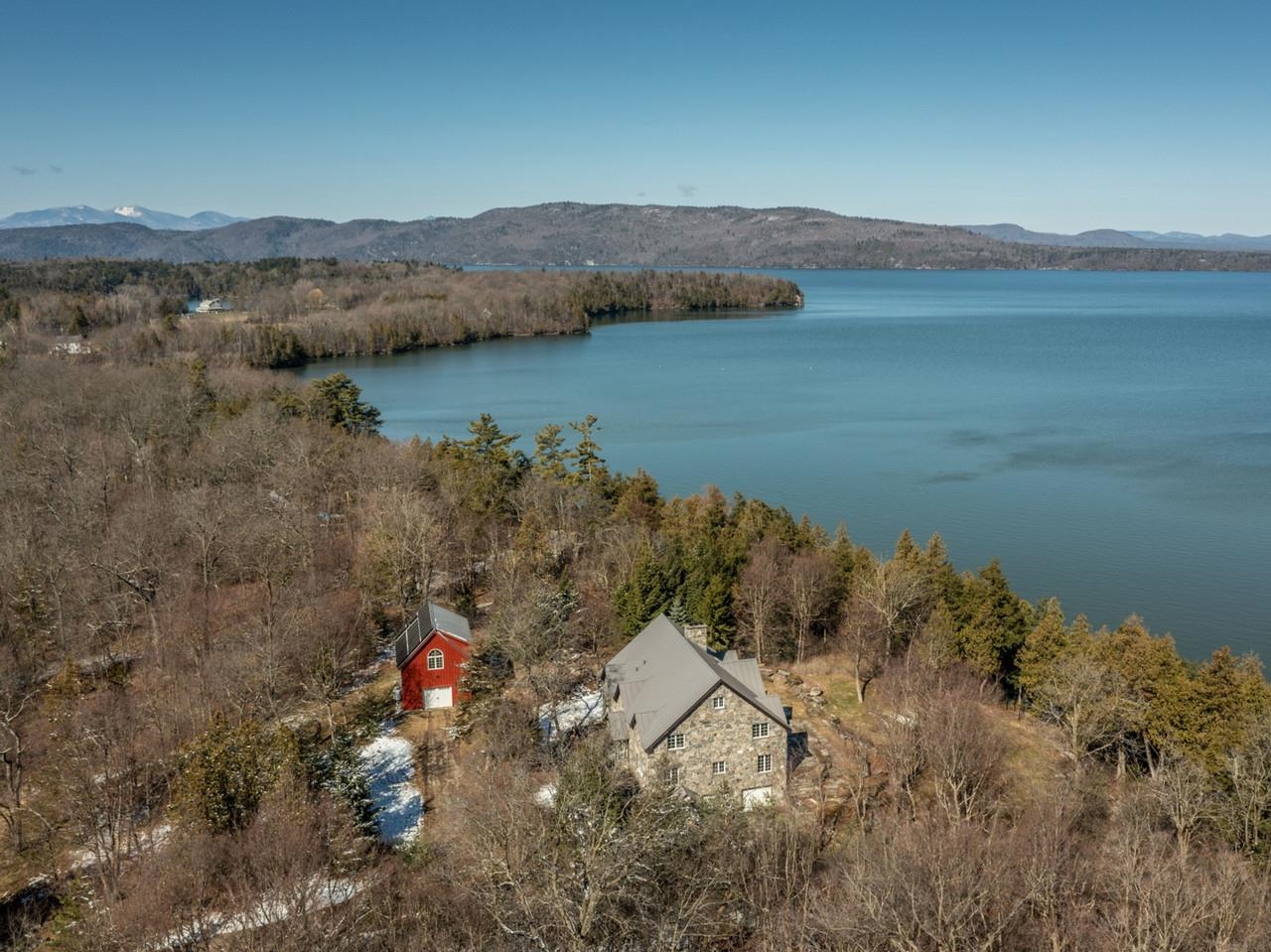 Private Lake Champlain living