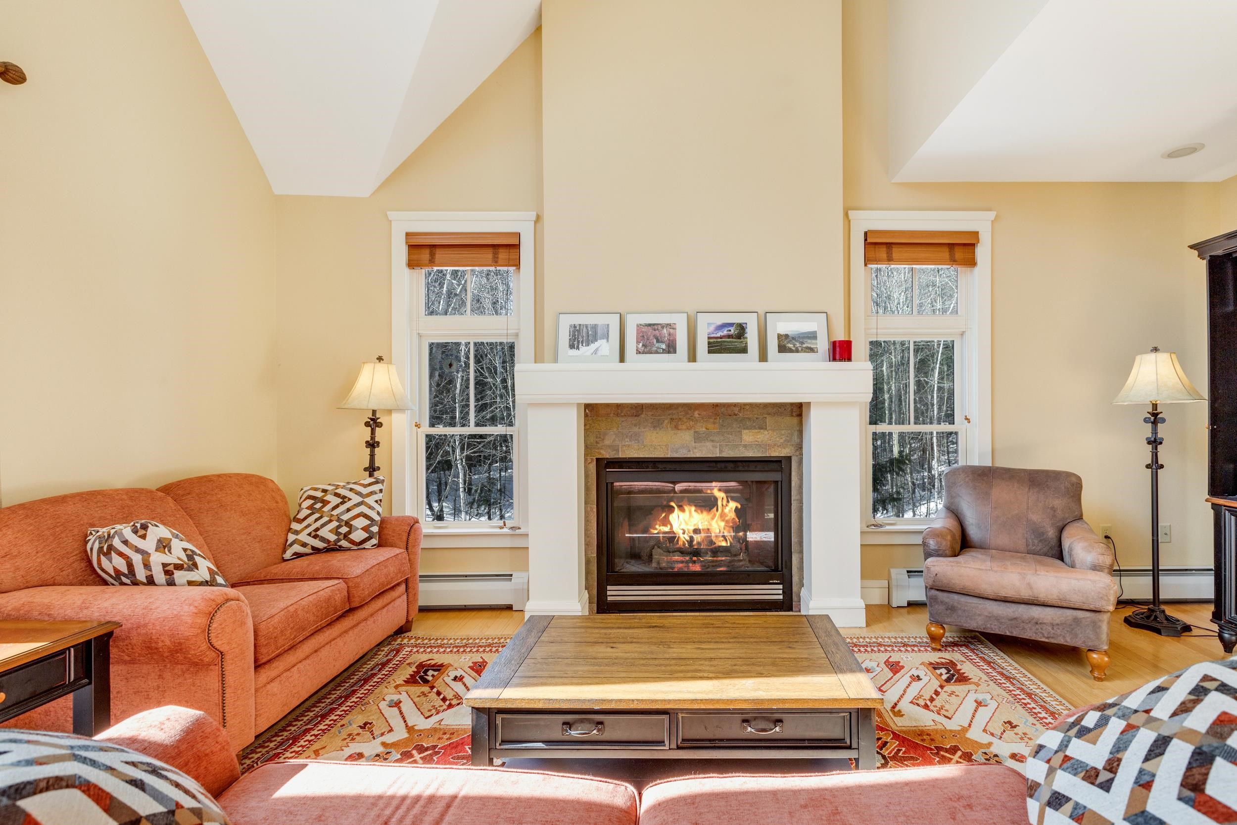 Comforting Gas Fireplace 24963596