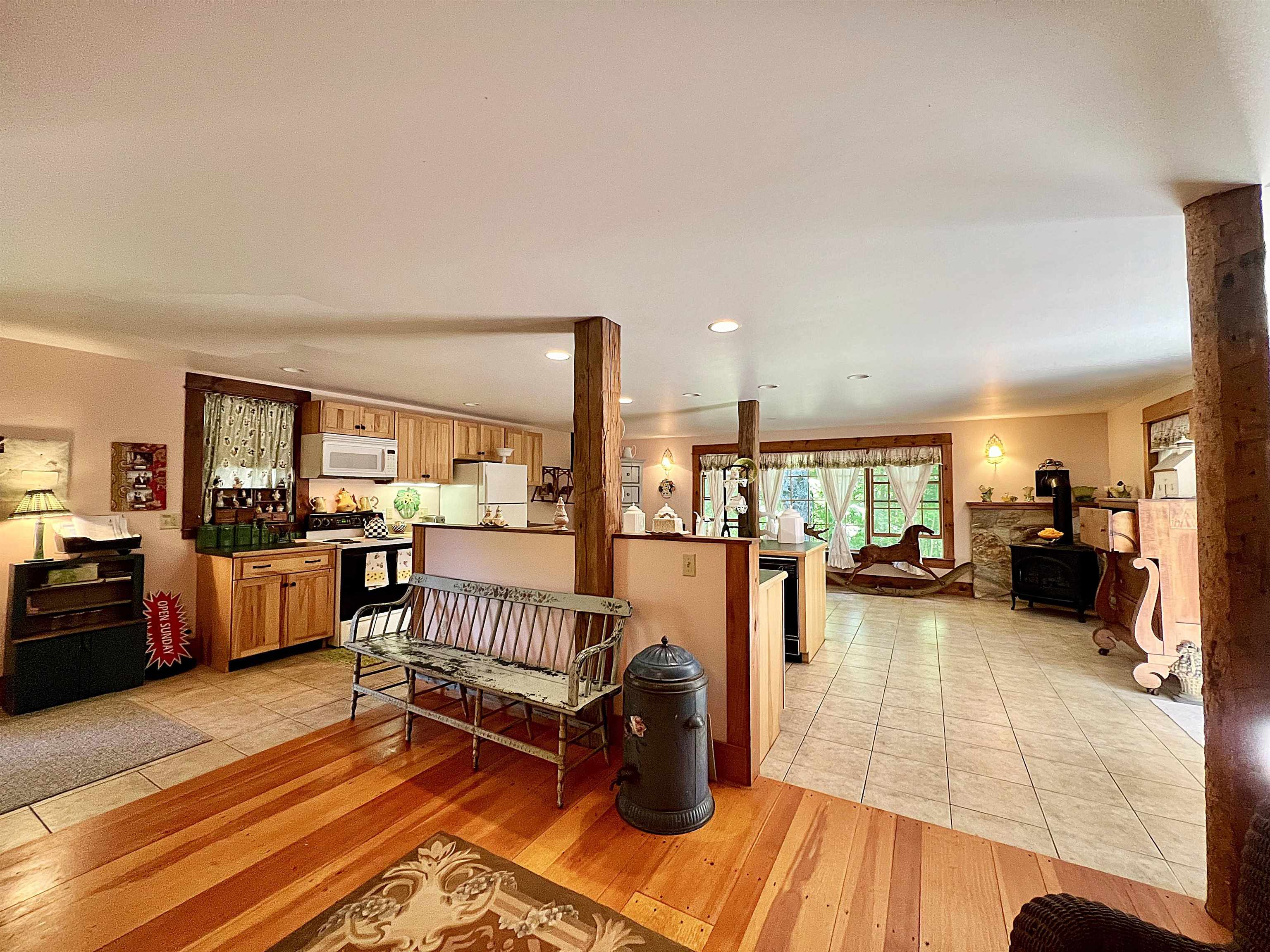 Windows at End of Kitchen