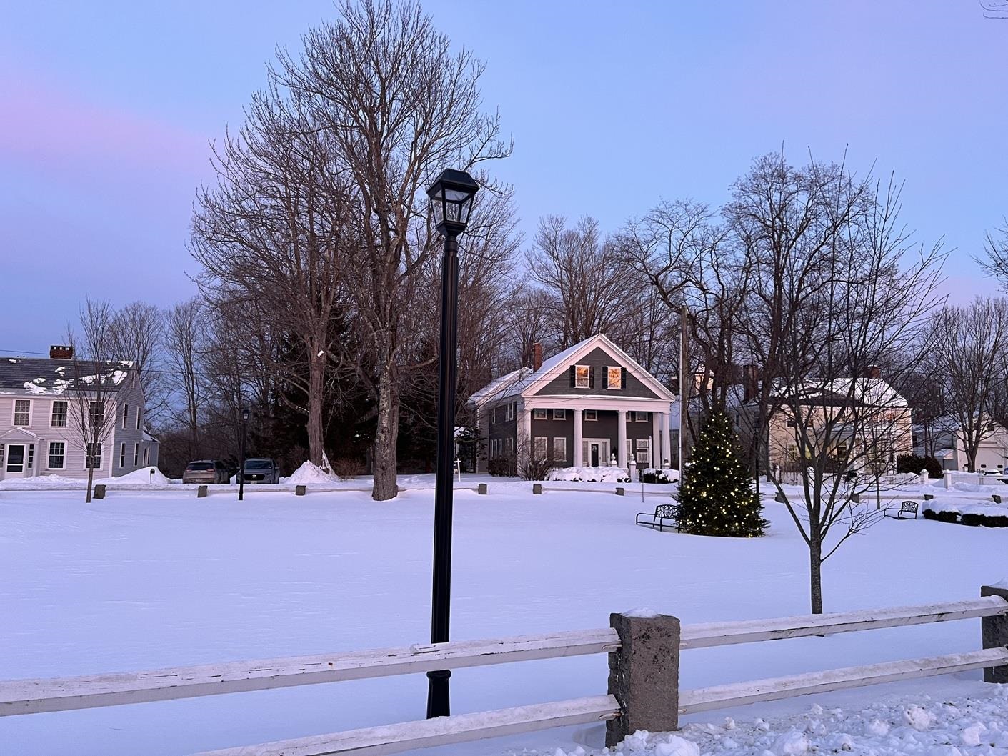 Looking at 9 Templeton From The West Side of The Square