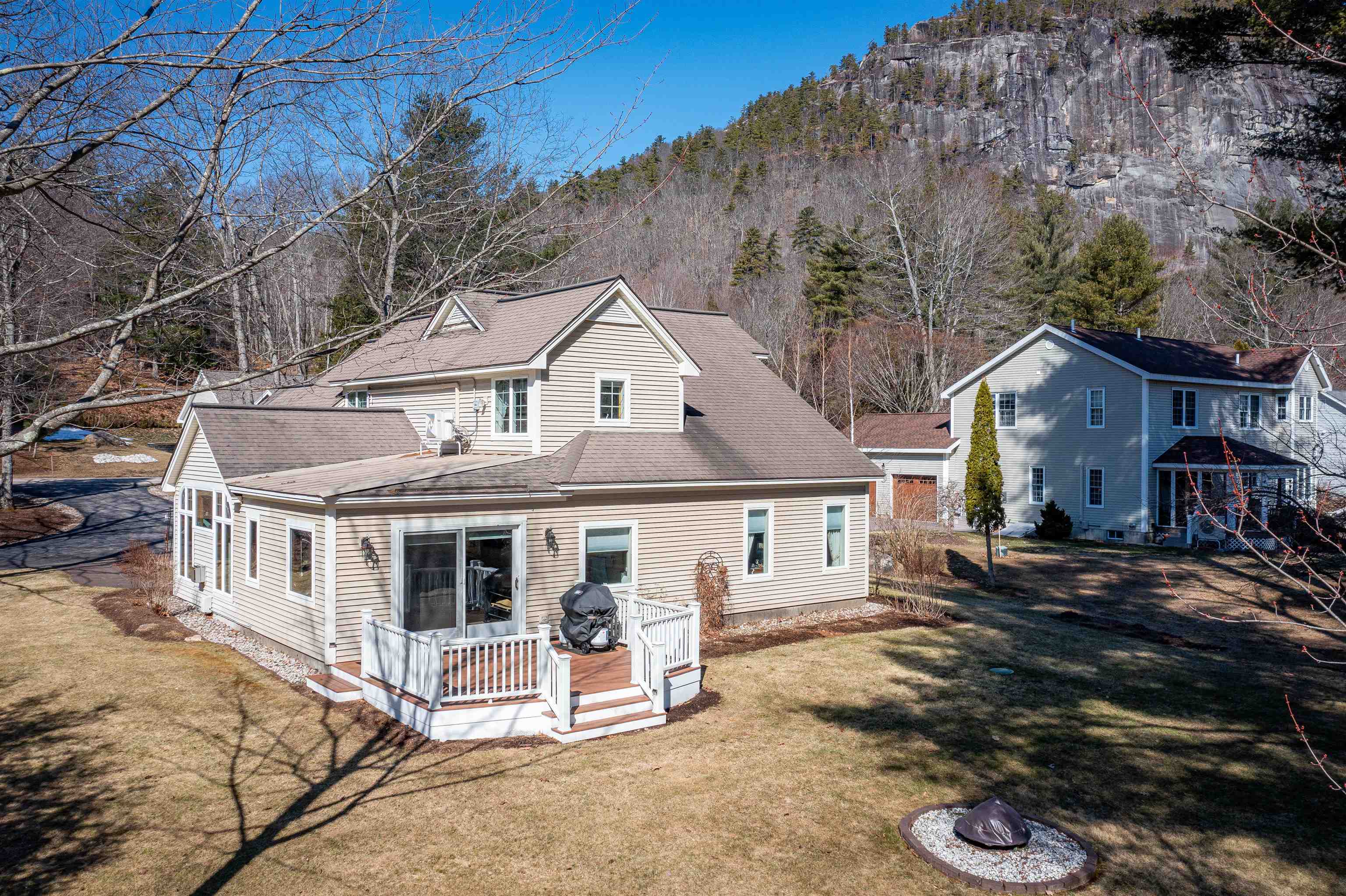 Back of Property to White Horse