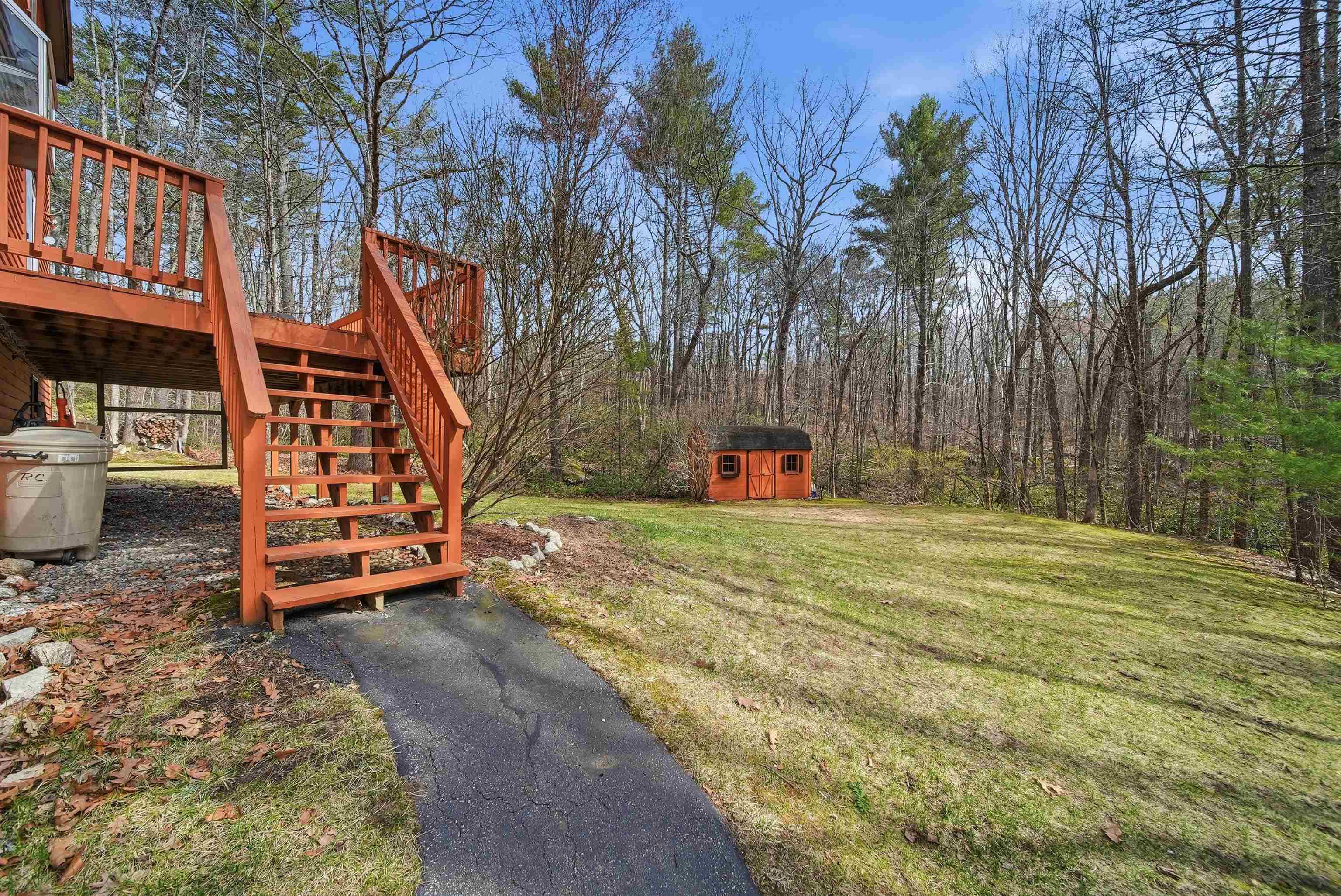 Side View from Driveway