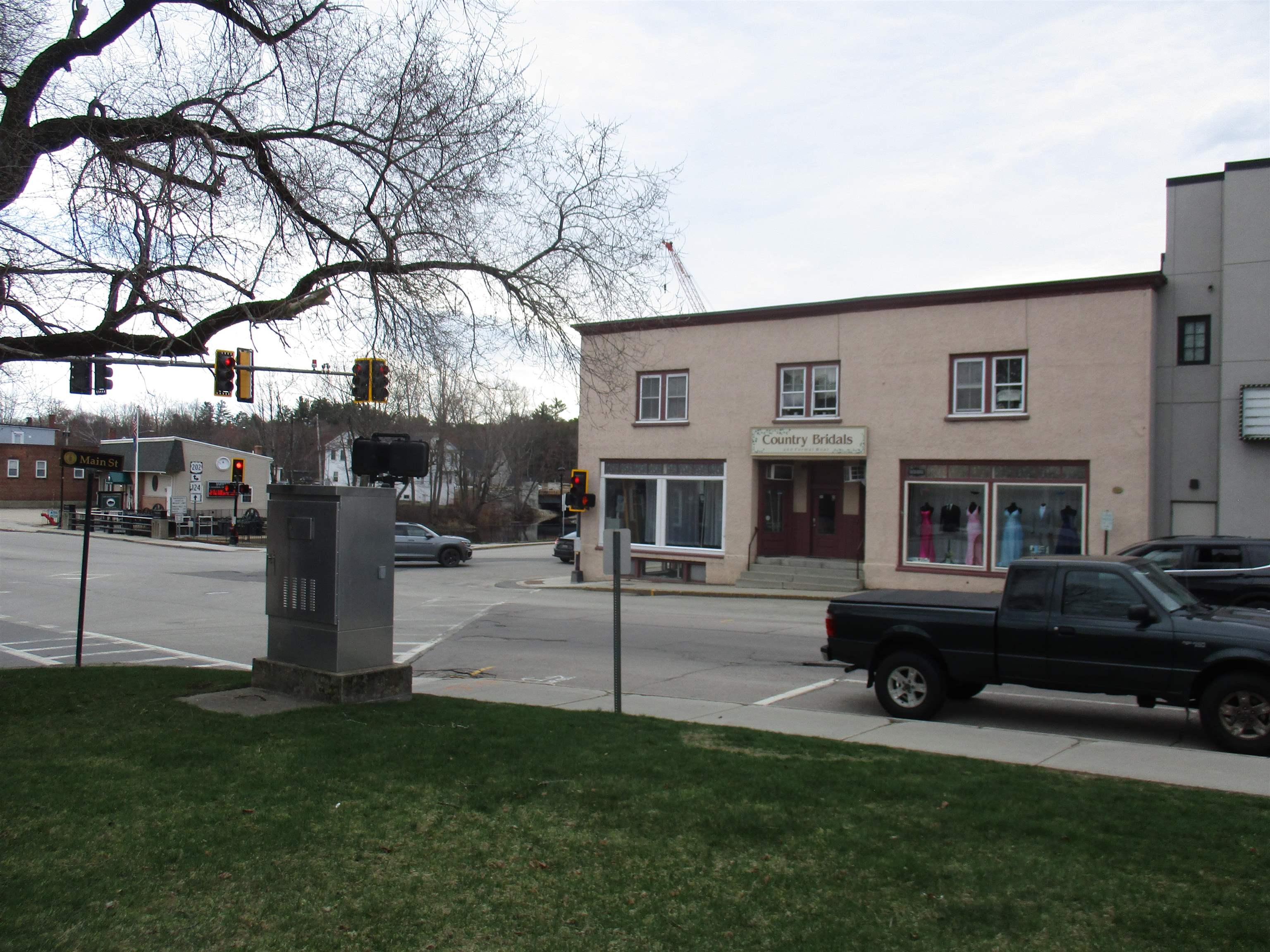 Picture taken from where winter parking is